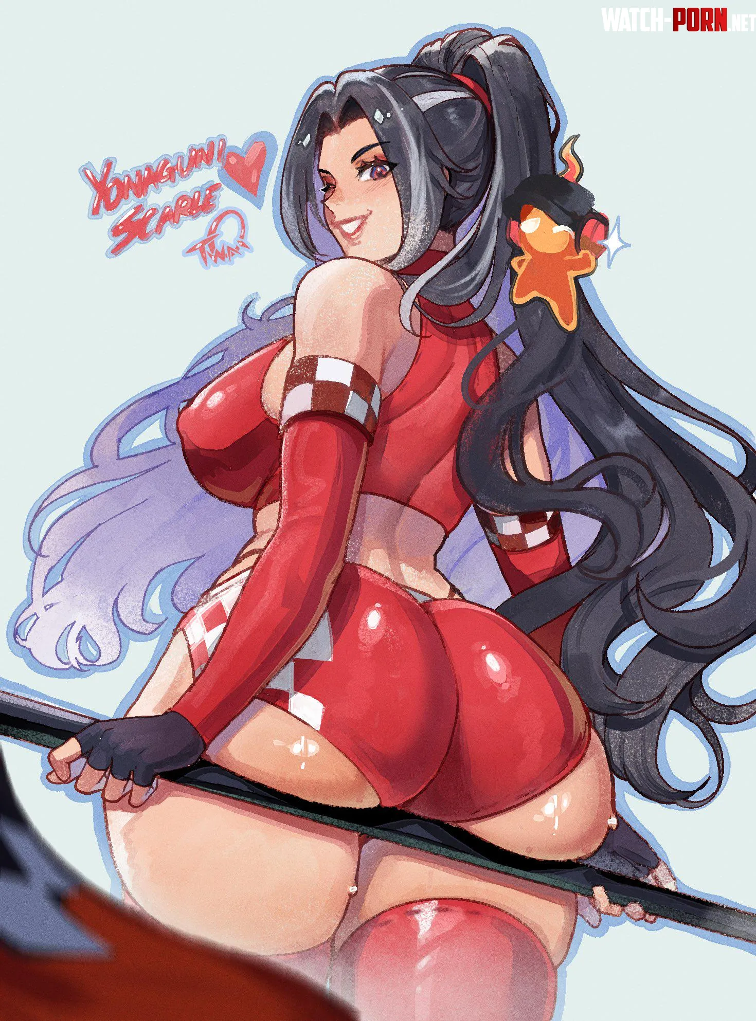 Scarle go vroom vroom (ThiccWithaQ) [Scarle Yonaguni] by Da_Darius
