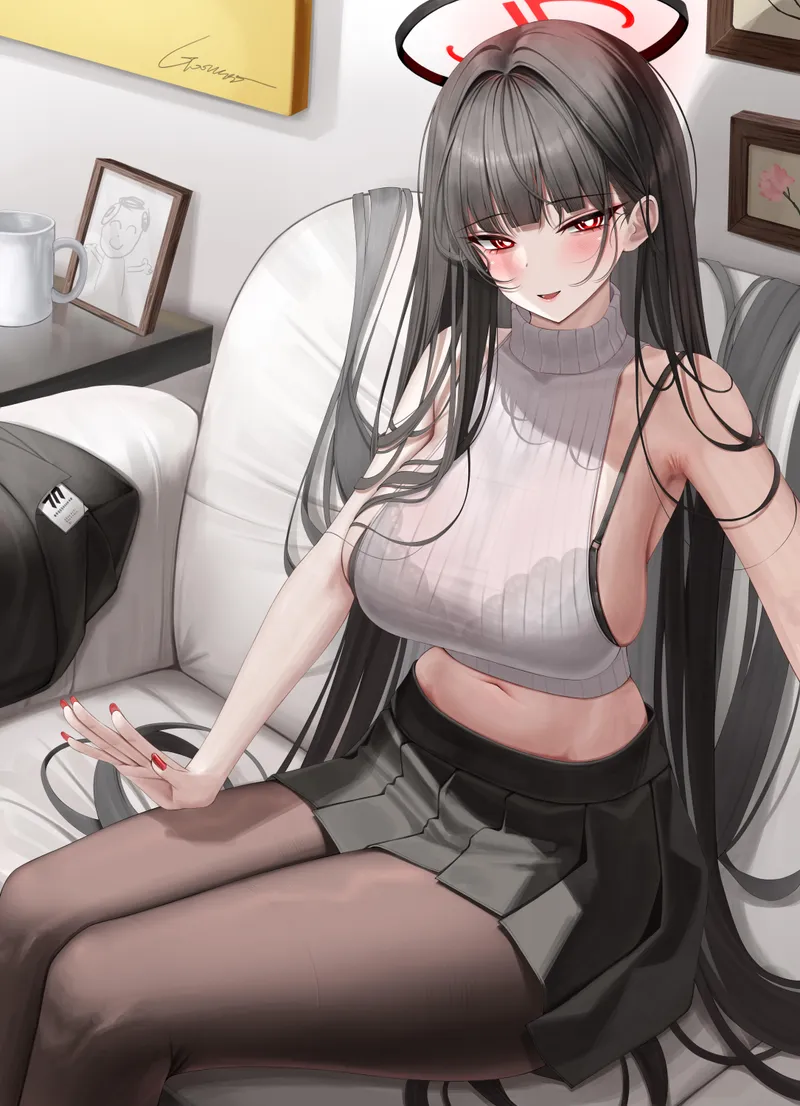 Thumbnail Blue Archive: Rio and Sensei's Call Out by elegantloveglimmer