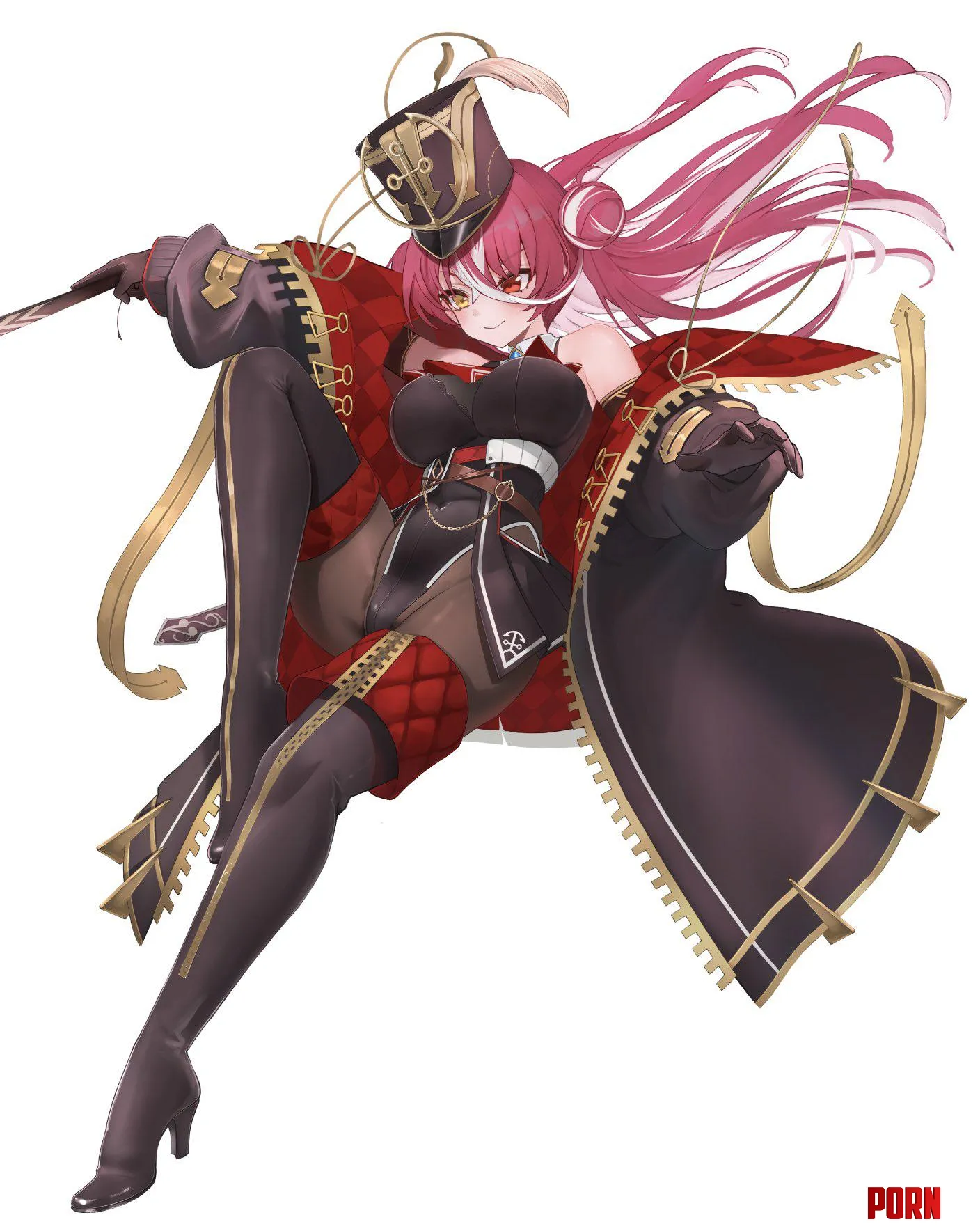 Houshou Marine [Hololive] by WoolsonDaSheep