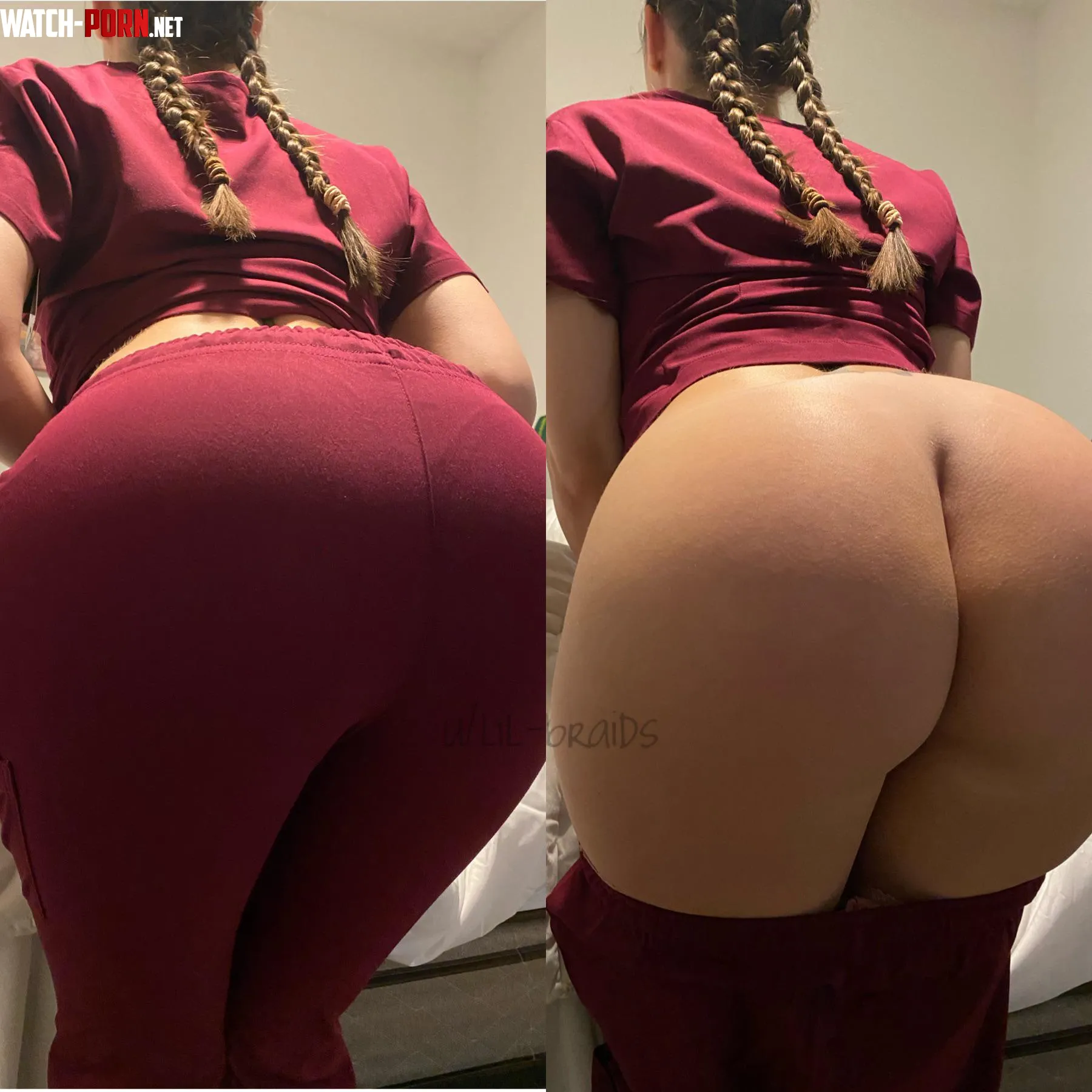 Damn nurses have a huge ass by lil-braids