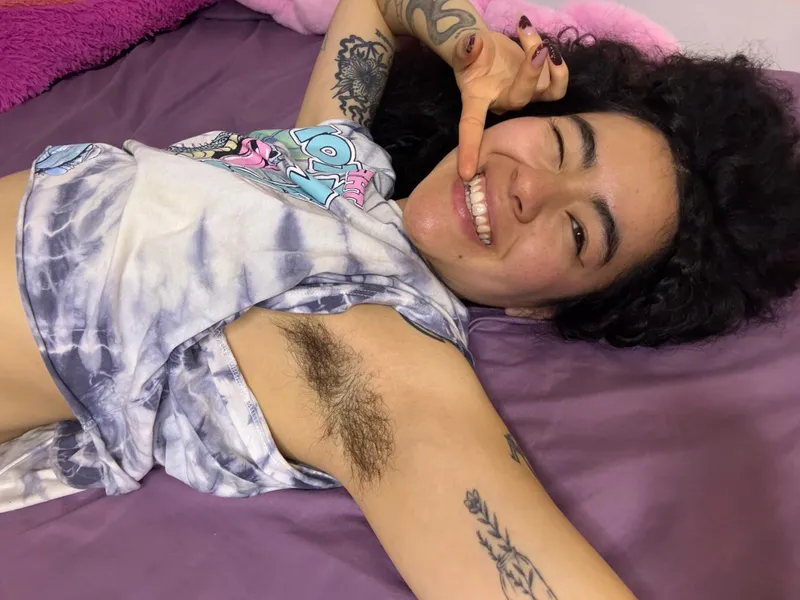 Thumbnail Party_Babez's Cute Confession: Feeling 100 Times Cuter with Hairy Pits | HairyArmpits