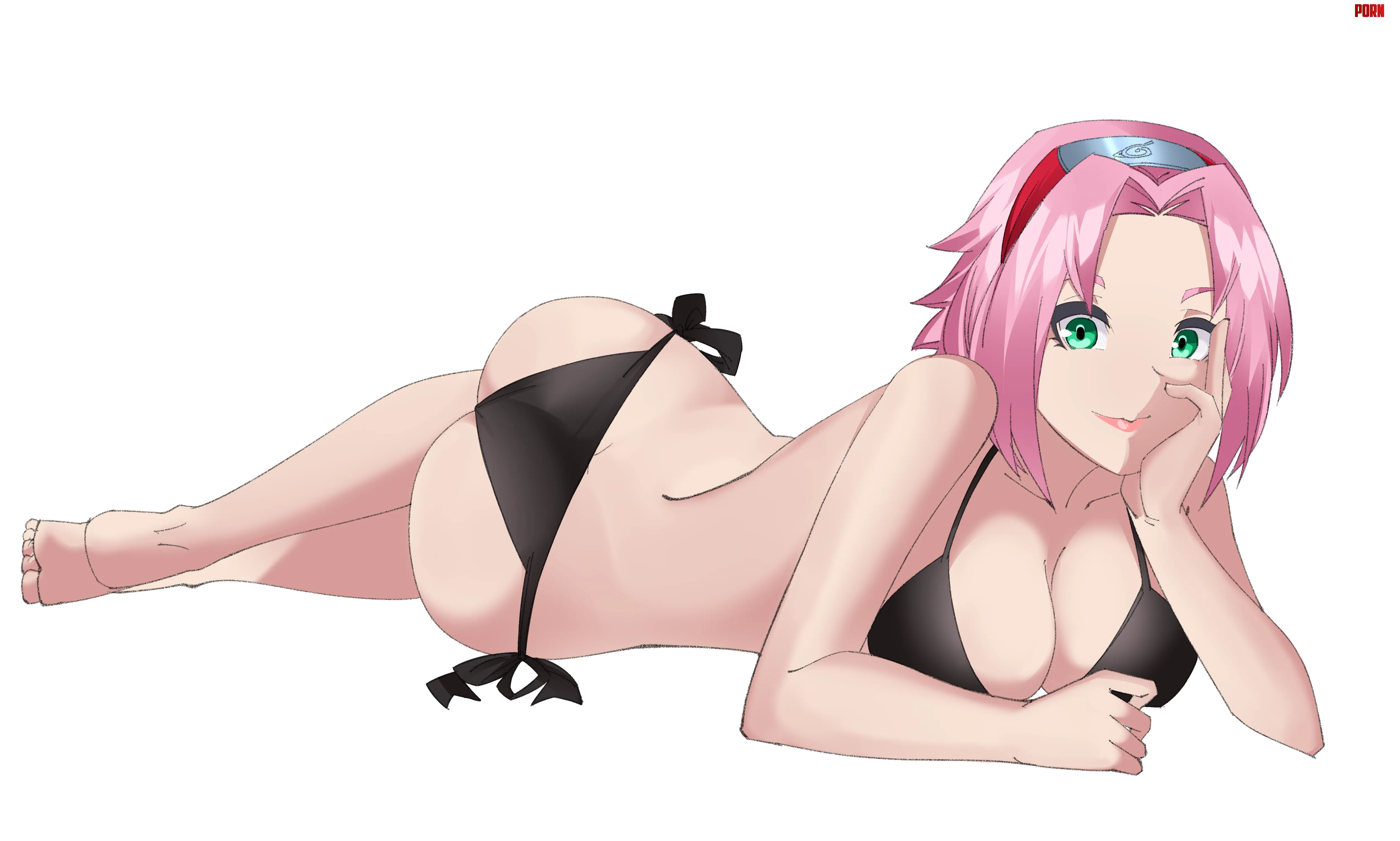 Sakura in her new bikini (fikri710) [naruto] by darkrobbe1