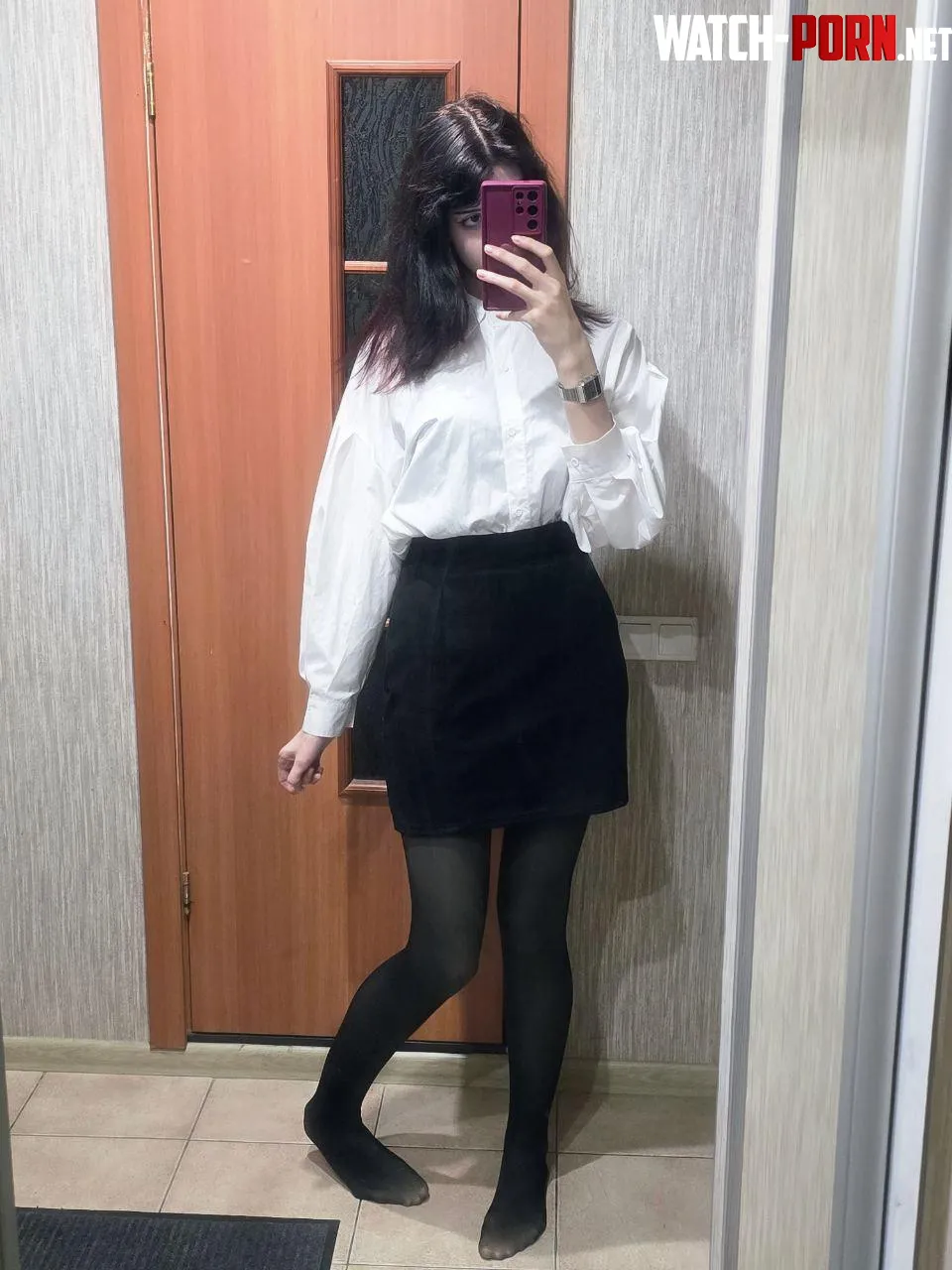 pantyhose are the perfect finish to my fav outfit by lunarwhisperq