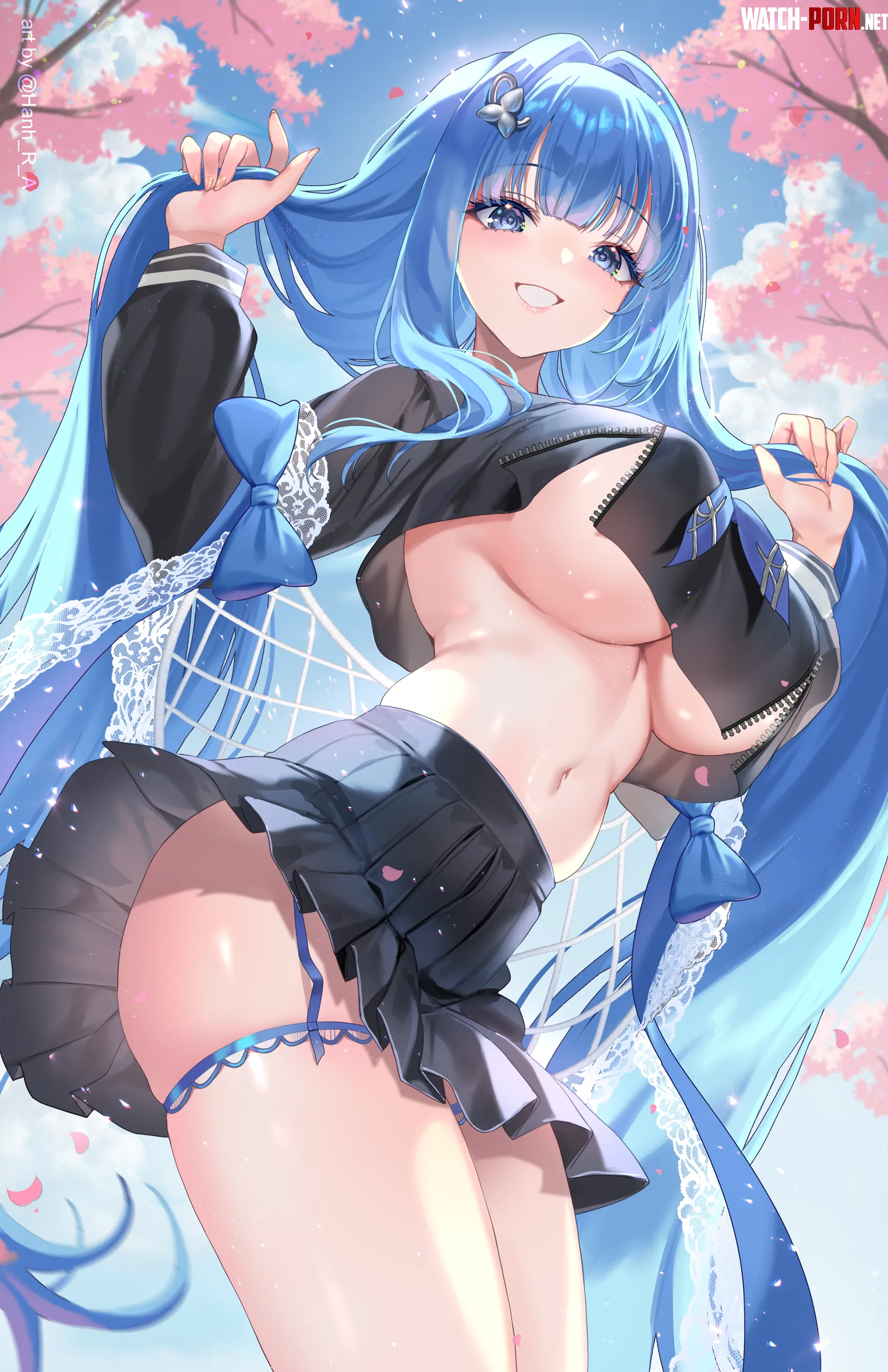 Arcana with cherry blossoms (HanhChu / Hanh_R_A) [Goddess Of Victory: Nikke] by elegantloveglimmer