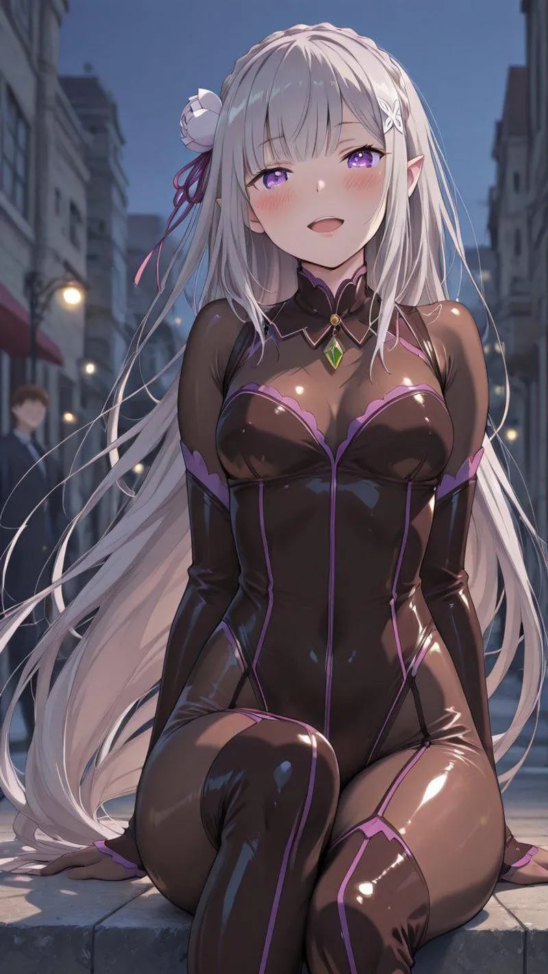Thumbnail WoolsonDaSheep Showcases Emilia in Re Zero | AnimeBodysuits