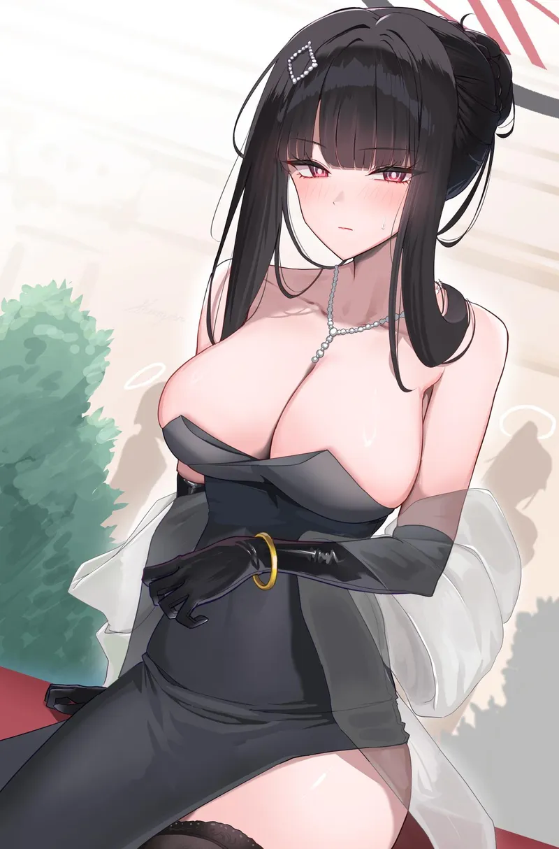 Thumbnail Blue Archive: Rio Tsukatsuki by WoolsonDaSheep | Pantsu Category