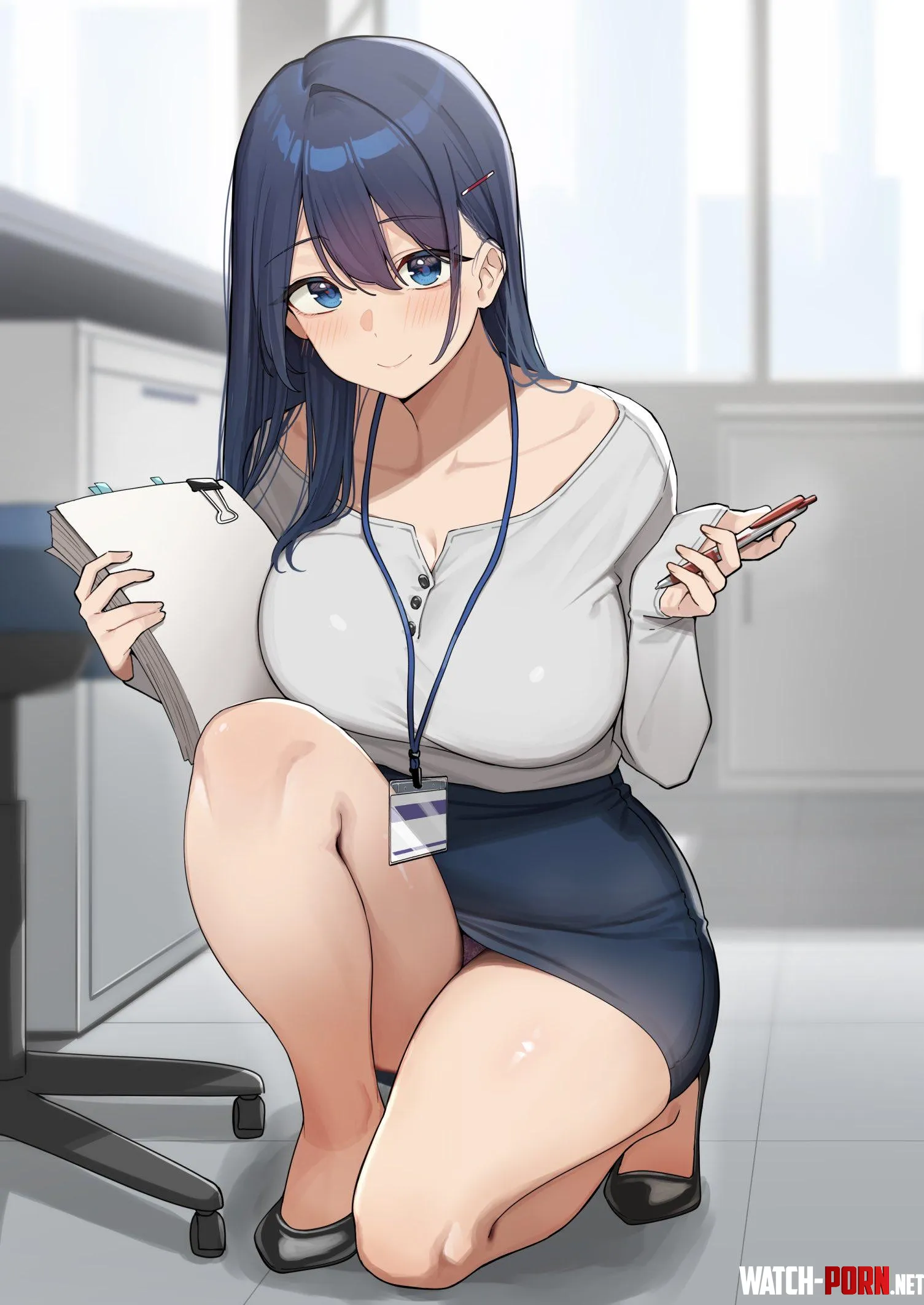 Office Lady [Original] (udonalium) by WoolsonDaSheep