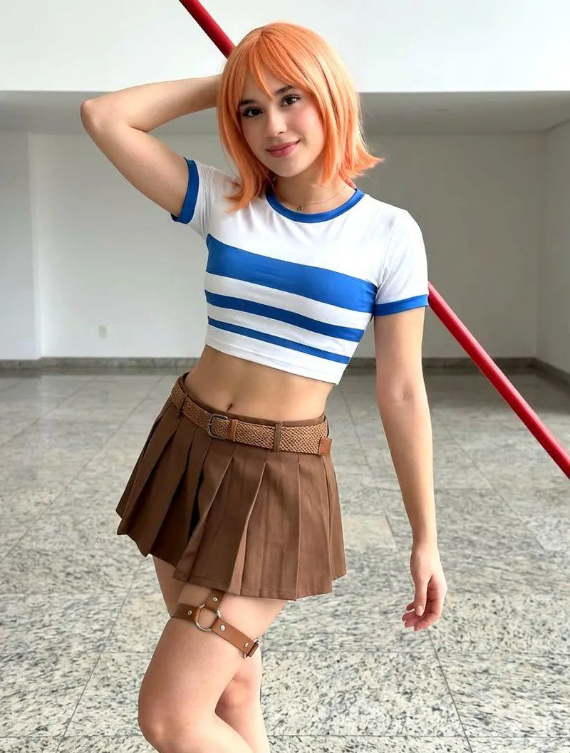 Thumbnail Stunning Nami Cosplay by xPrincessBloom | Funpiece Category Highlight