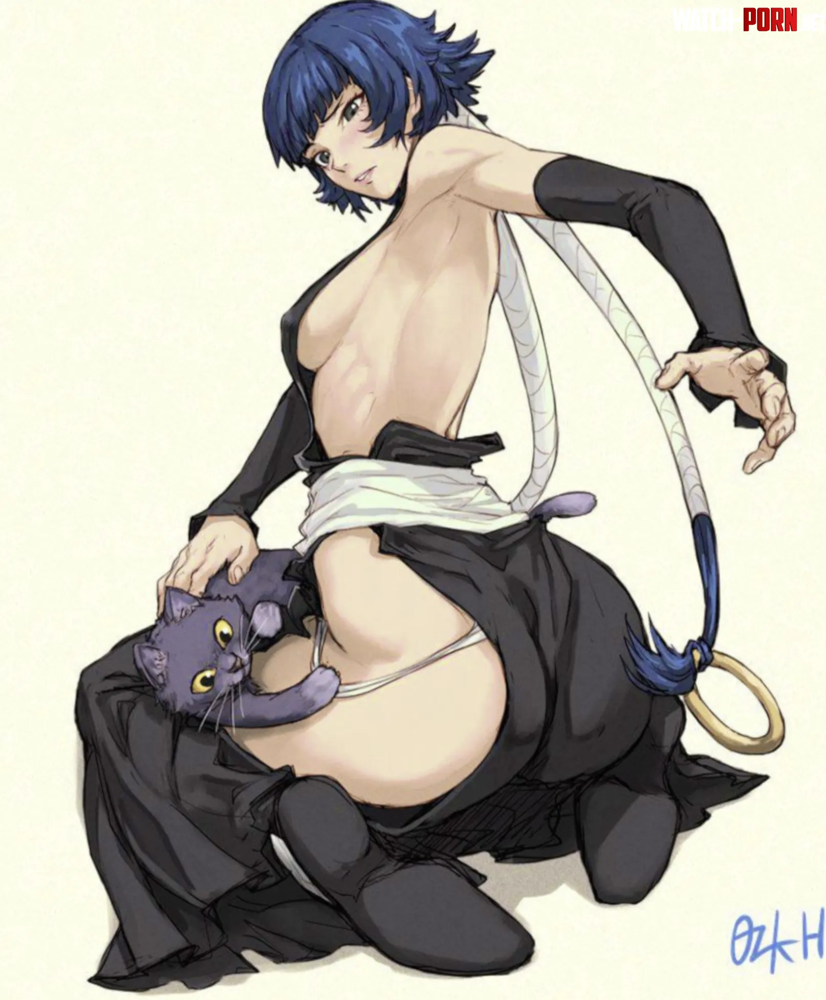 Silly kitten (Ozkh) by zenlyplushie