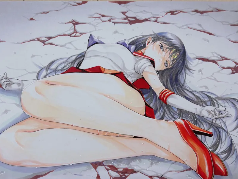 Thumbnail Sailor Mars Strikes a Pose - [Sailor Moon] by LafterMastr