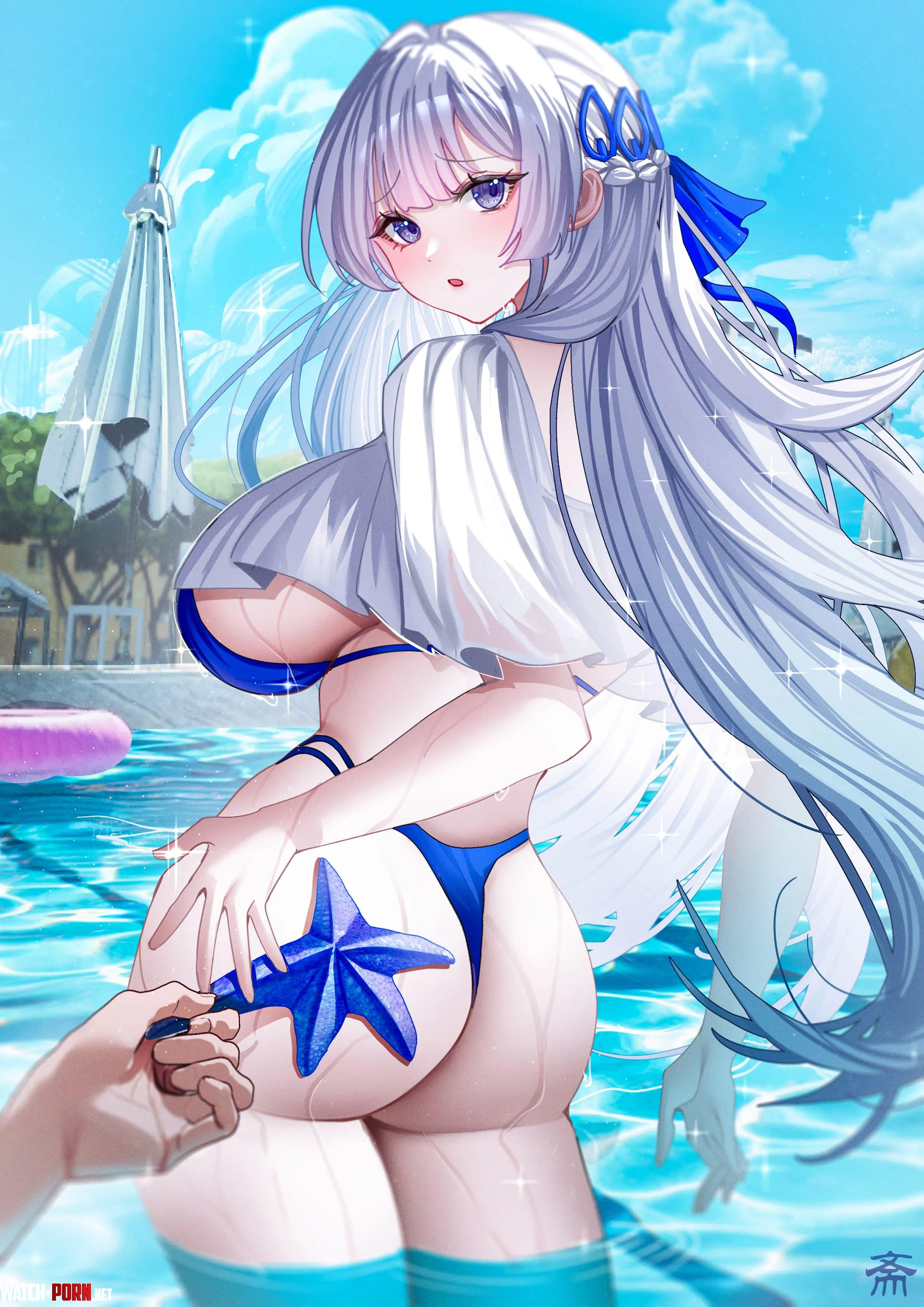 Argus in the pool (碳酸 / szmmm303) by elegantloveglimmer