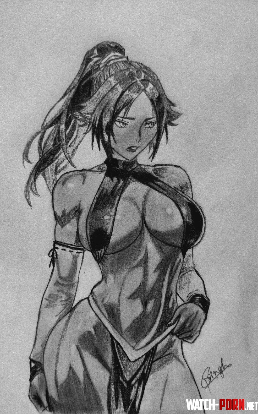 Yoruichi by me by _s4art_