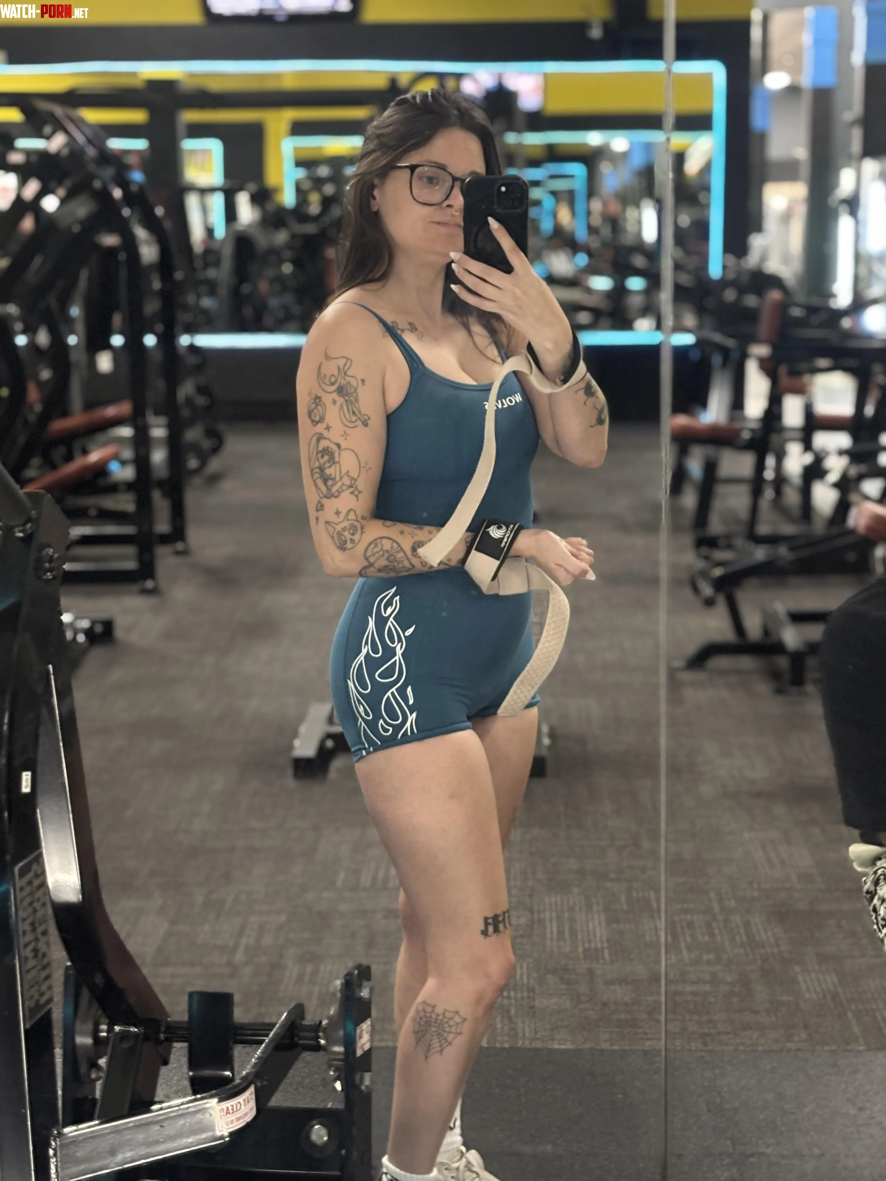 Felt cute at the gym, do you like my one piece by Kara_Thyme