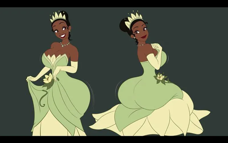 Thumbnail Exploring Sensual Art: Tiana from The Princess and the Frog in Disneyporn