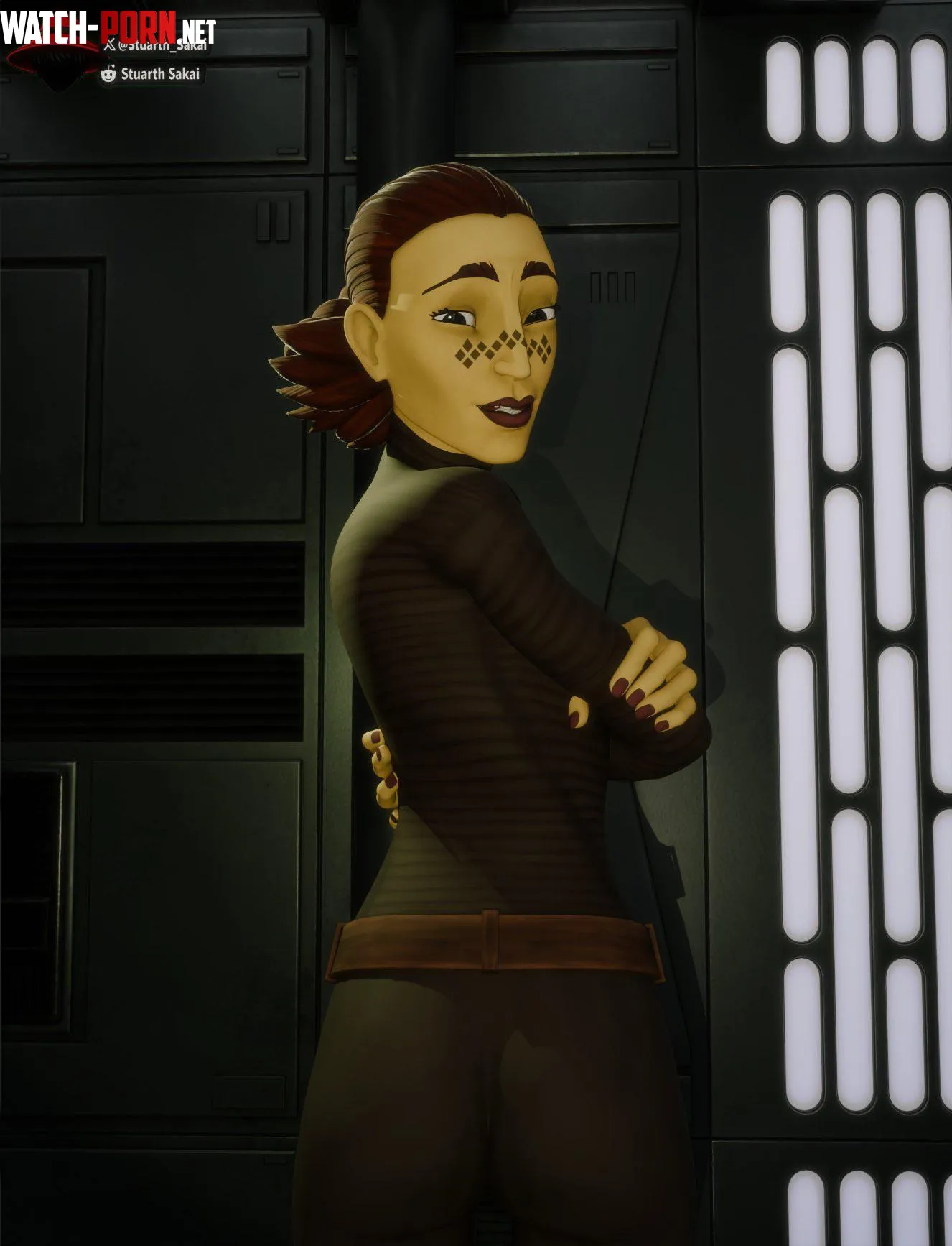 SFW, La tímida Barriss está nerviosa porque es nueva en esto 🫣😳, (Stuarth_Sakai) by Dizzy_Supermarket742