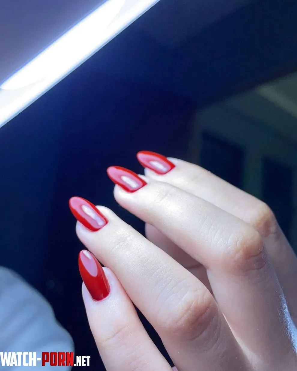 my very first gel polish ❤️ by Busy_Mail_3312