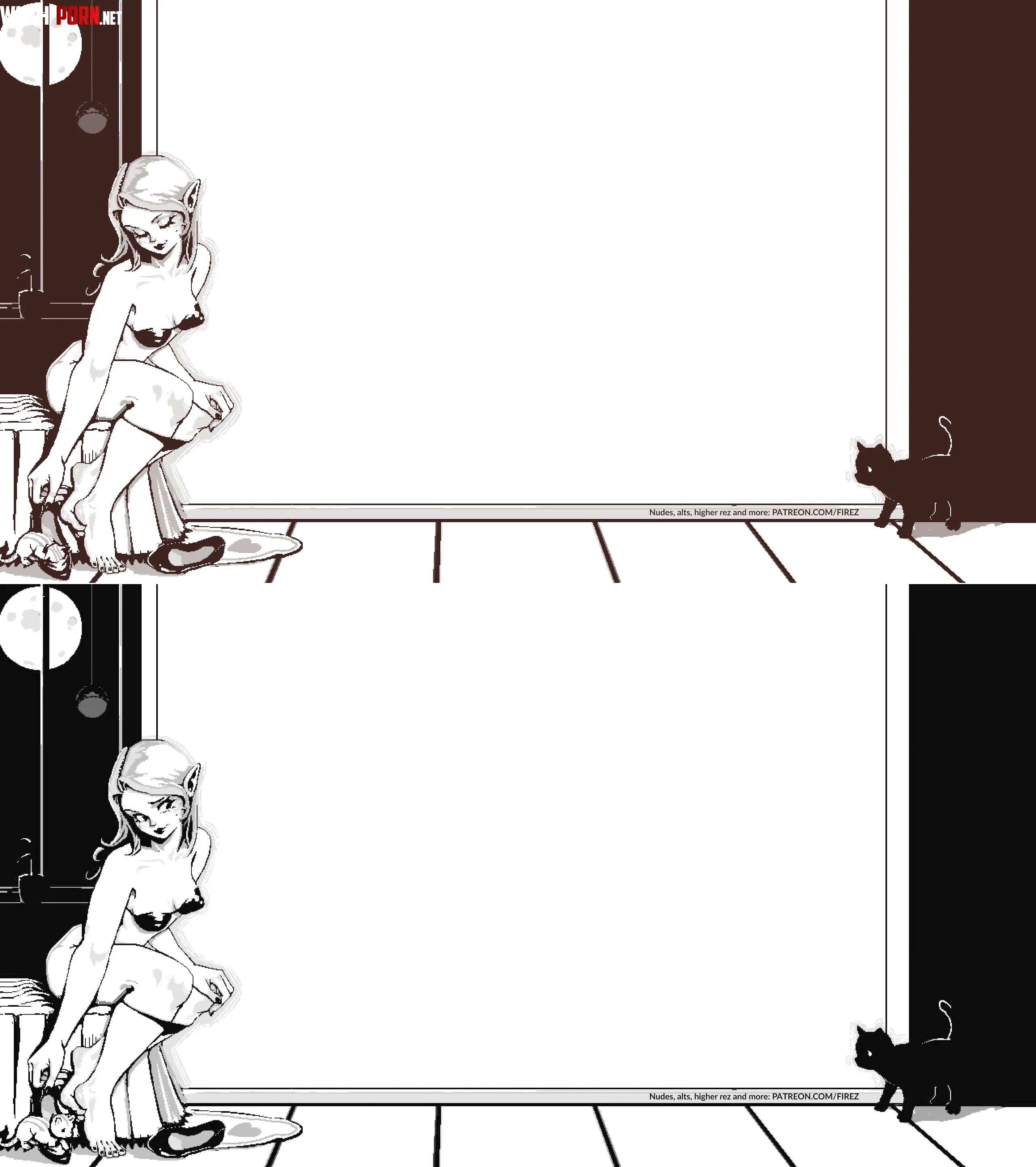 Woman and cats. More in the replies by Firez_hn