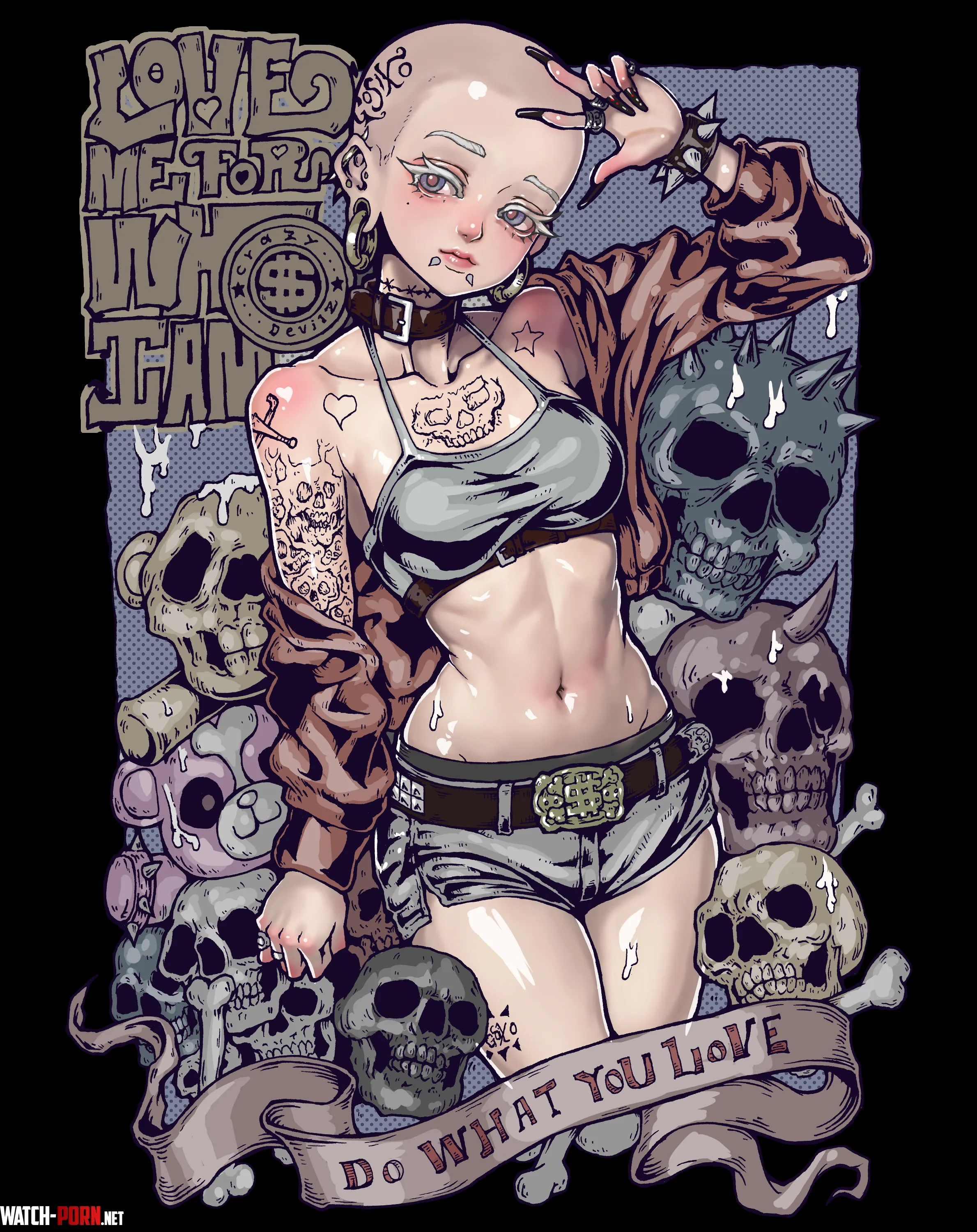 Do what you love [Original] (nero) by MartyrOfDespair