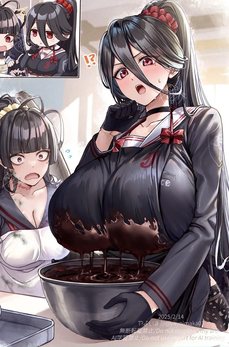 Thumbnail Hasumi’s “Chocolate Milk” in Blue Archive by Ill-Refrigerator7622 from BigAnimeTiddies