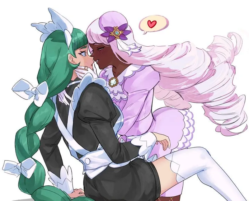 Thumbnail About to Kiss: Exciting Pokemon Yuri Storyline