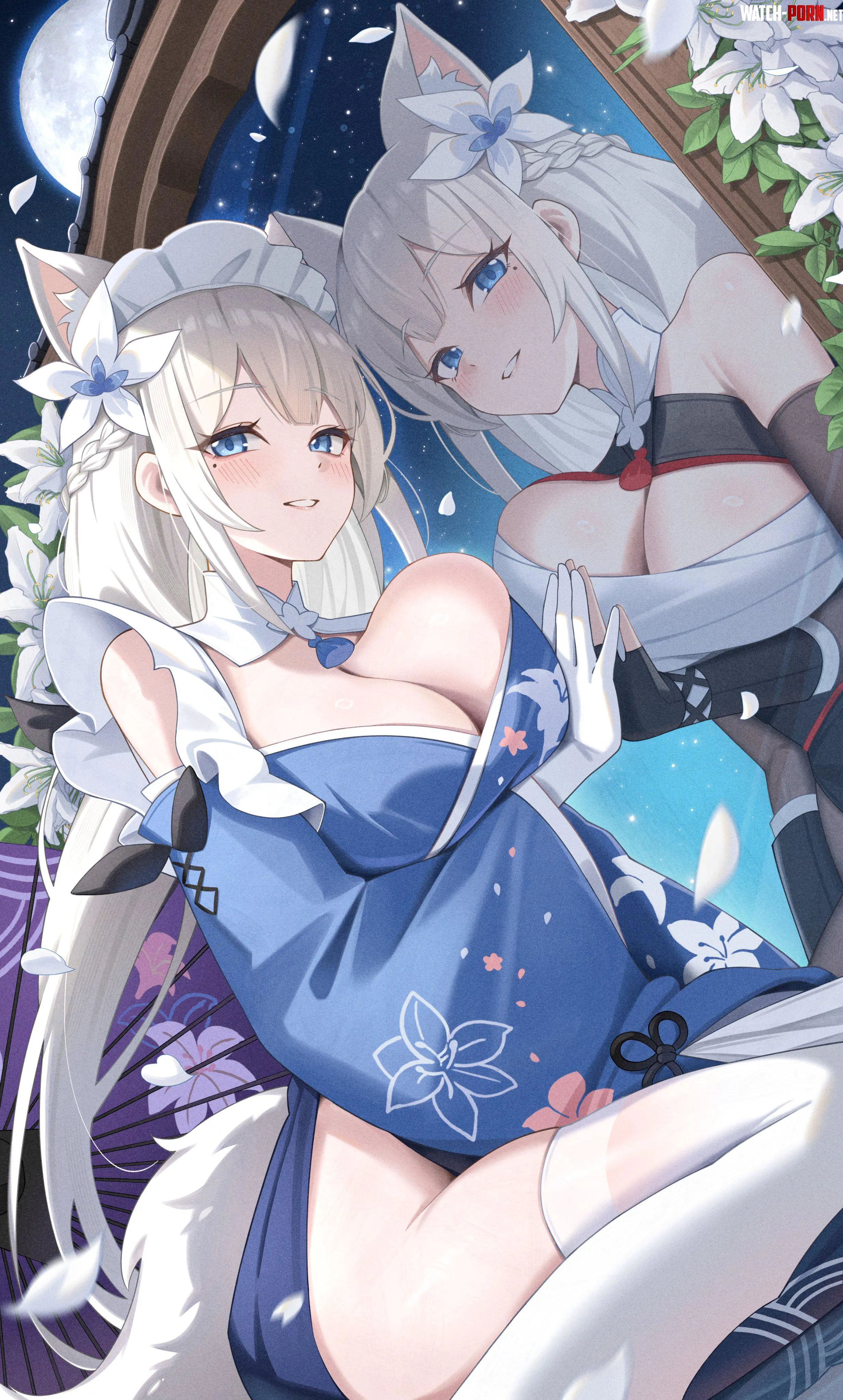 Otoha in the mirror (KeiKei_nekokuru) by elegantloveglimmer