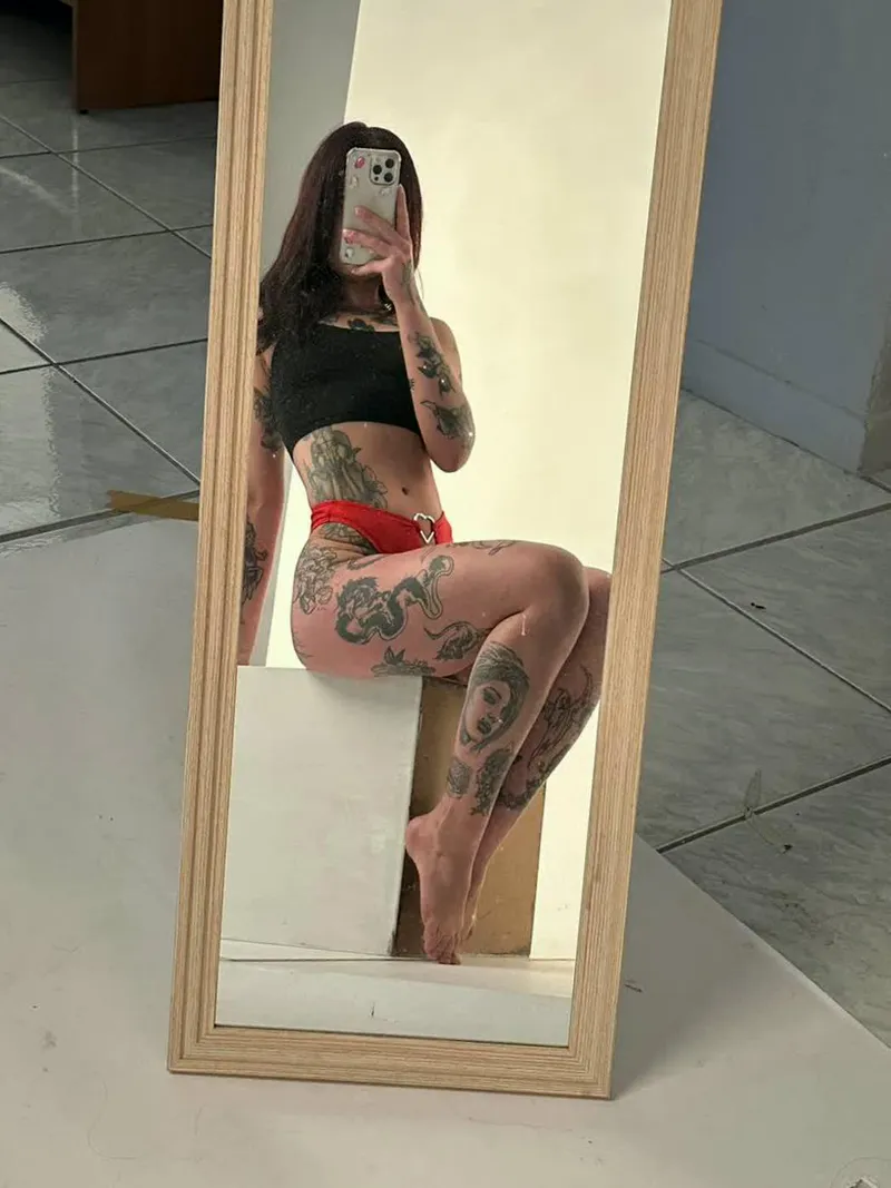 Thumbnail Sensual Appeal: Smooth Tattooed Thighs | thaliapole