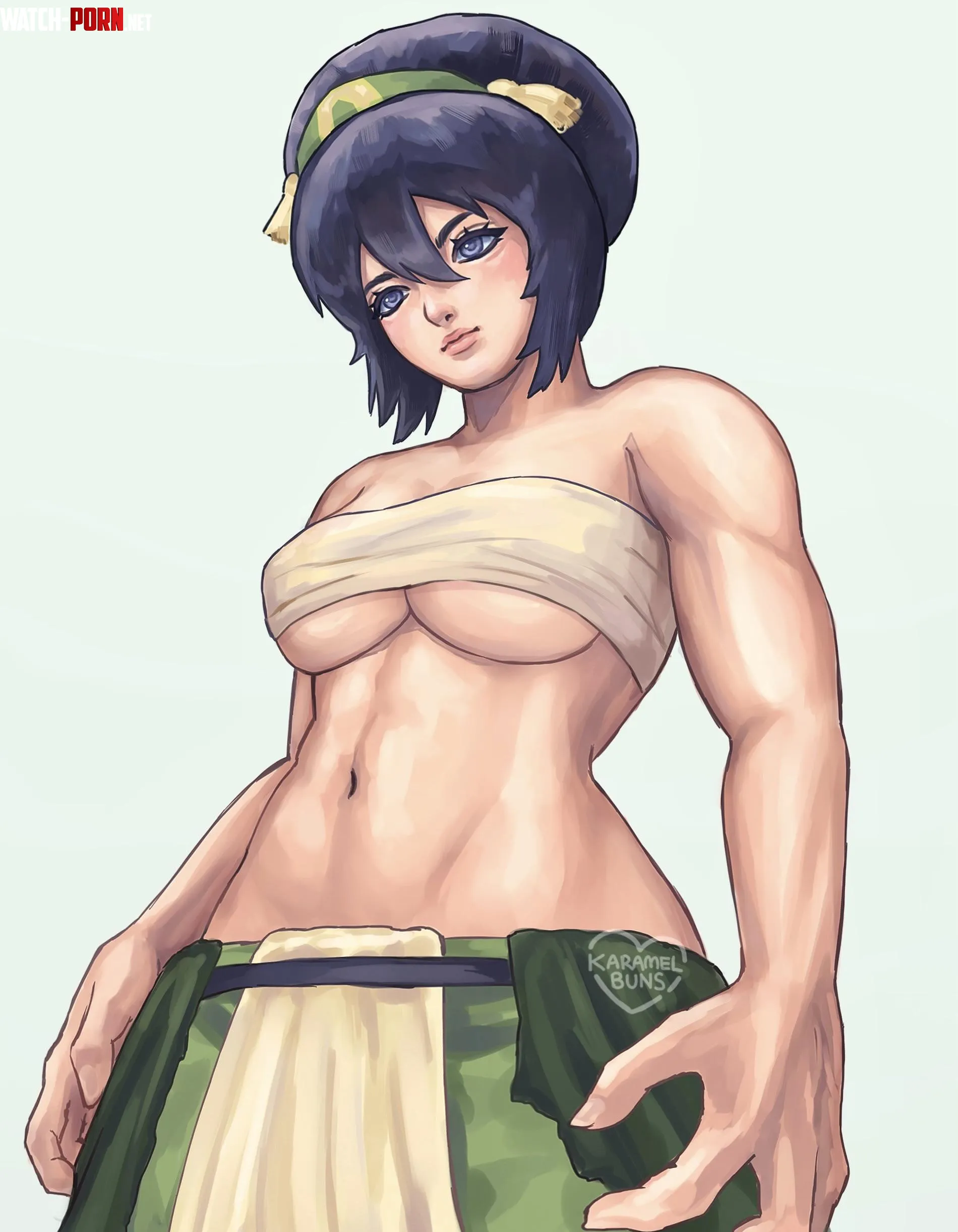 Toph Beifong (karamelbuns) [Legend of Aang] by yuikaramel