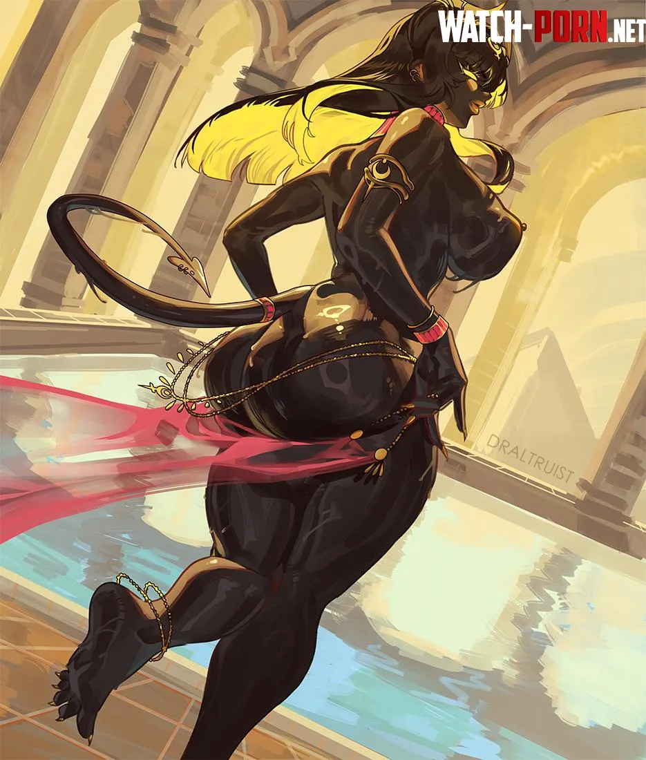 Latex slime girl by me (DrAltruist) by DrAltruist