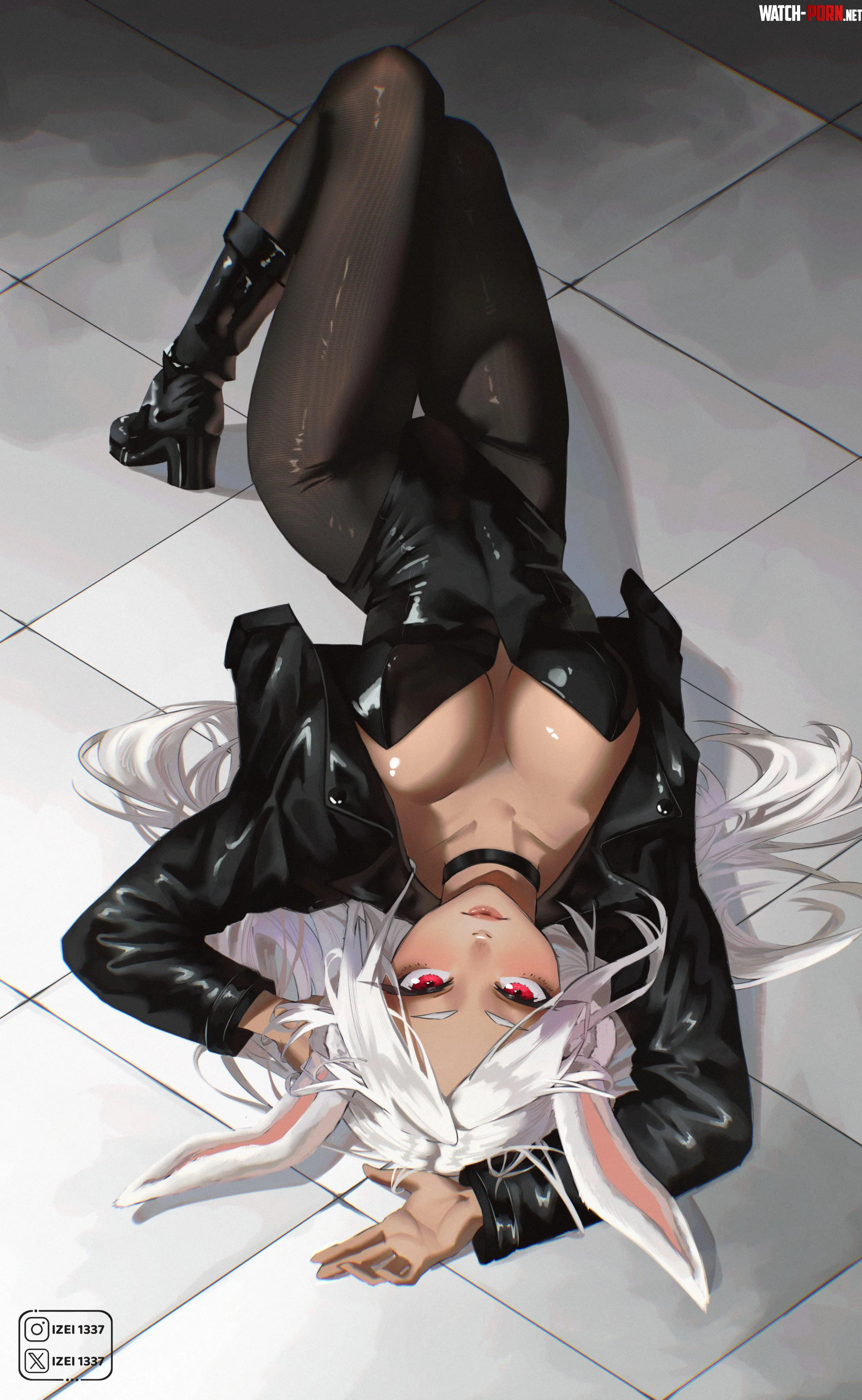 Mirko in bunny suit (Izei) [My Hero Academia] by Silent_Steak_9540