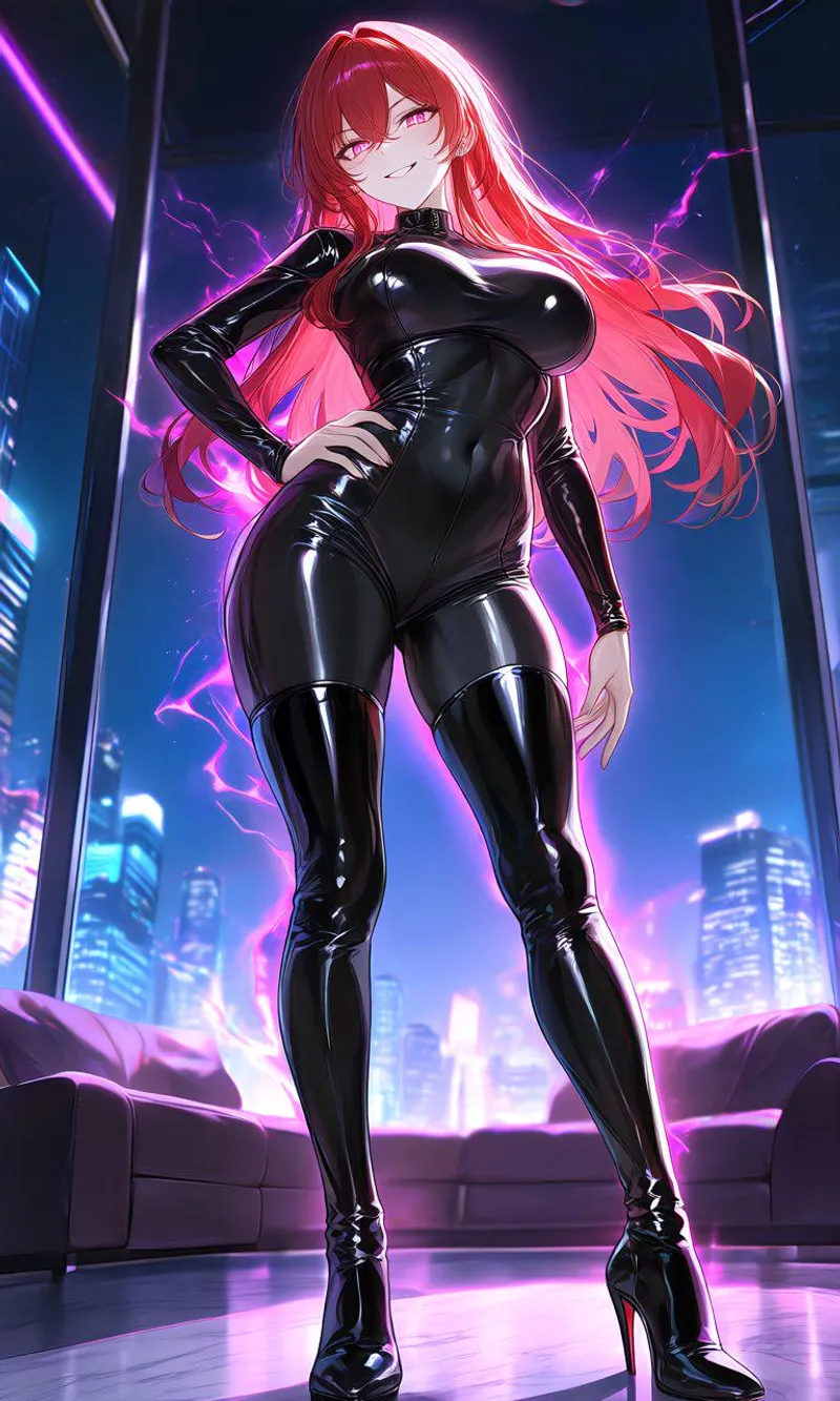 Thumbnail Irradiating Redhead: Unveiling Charms in Anime Bodysuits | By WoolsonDaSheep