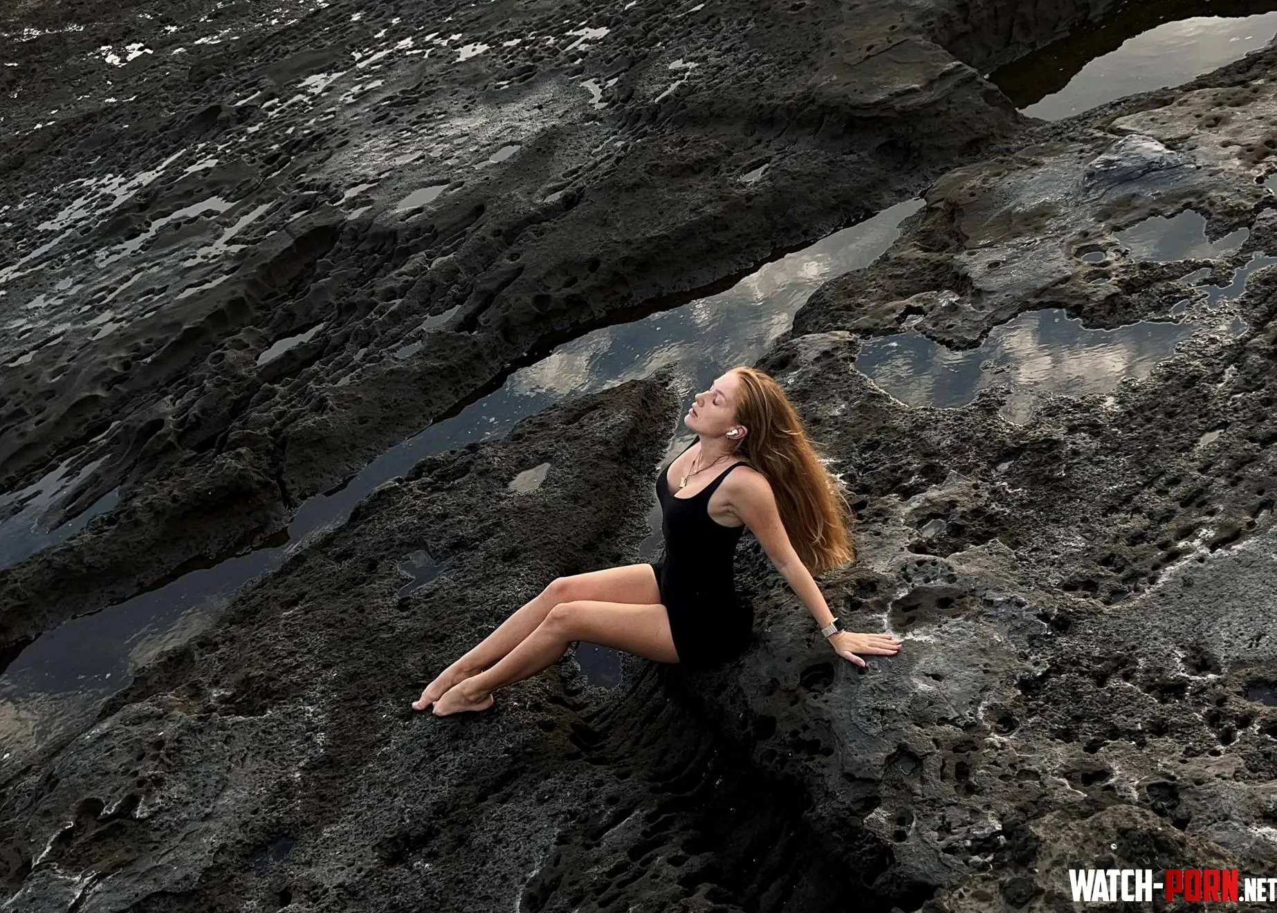 White and silky against black and rough by PumpkinAino