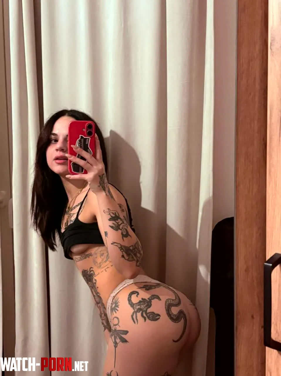 Sad that my mirror has seen more that you 🤭 by thaliapole