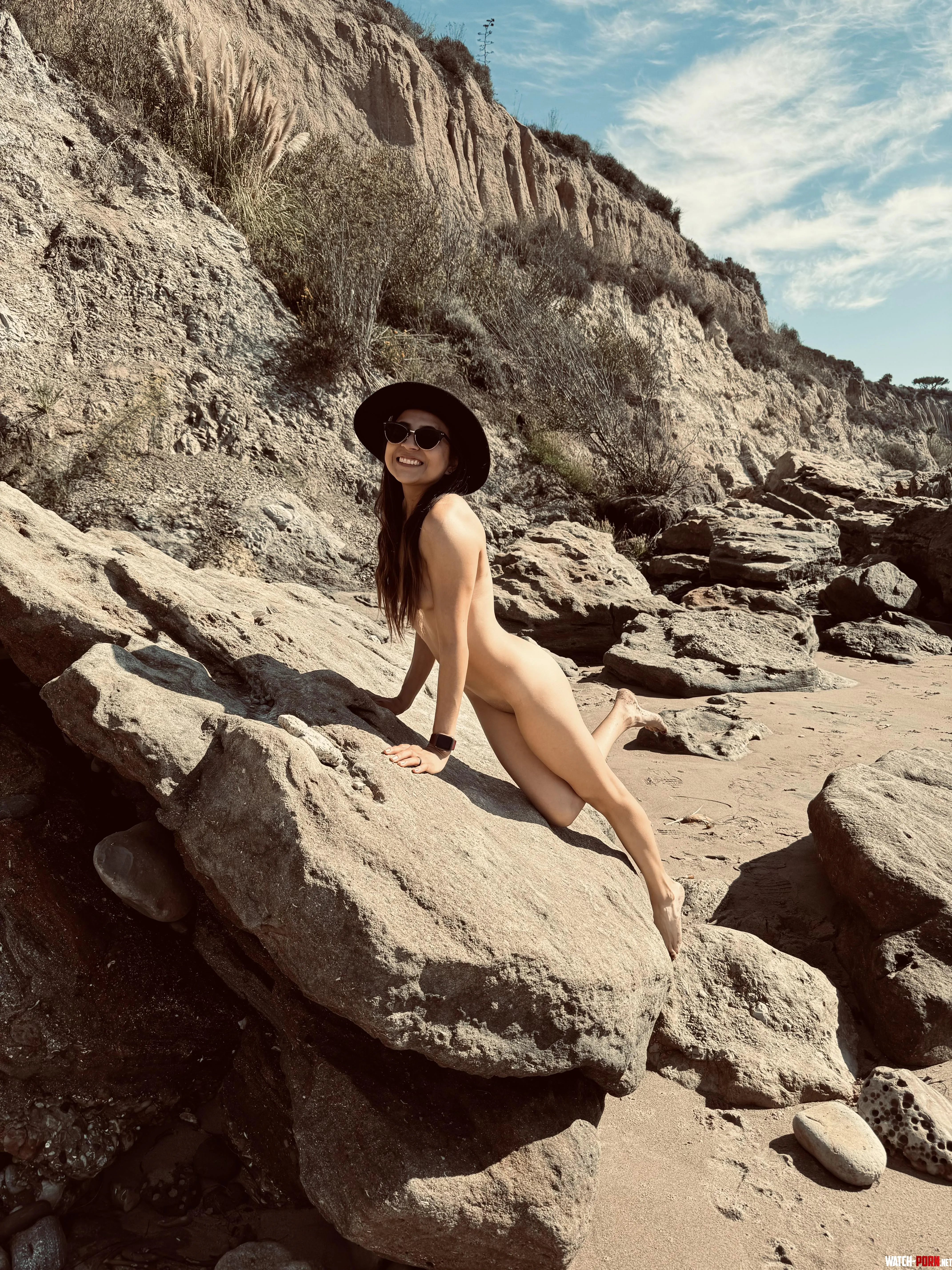 What more could you want then a naked 80lb nymph running naked at the beach by Dull_Reference_929