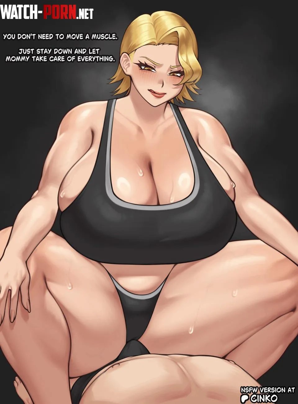 Do u like it when mommy sits on you😘 by Master-Bag-2099