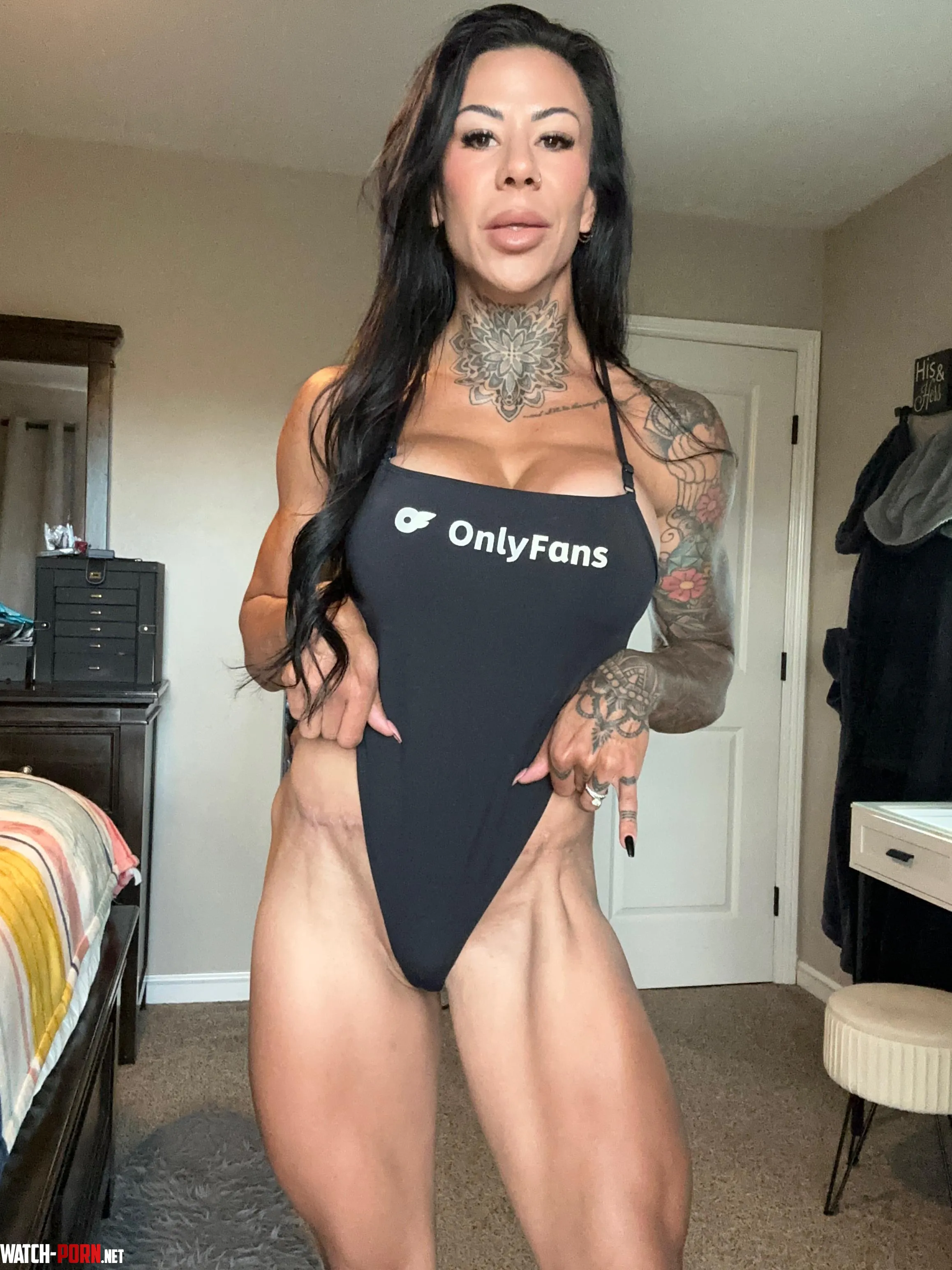 Thighs that could pin you down easy by gymgirlfriend