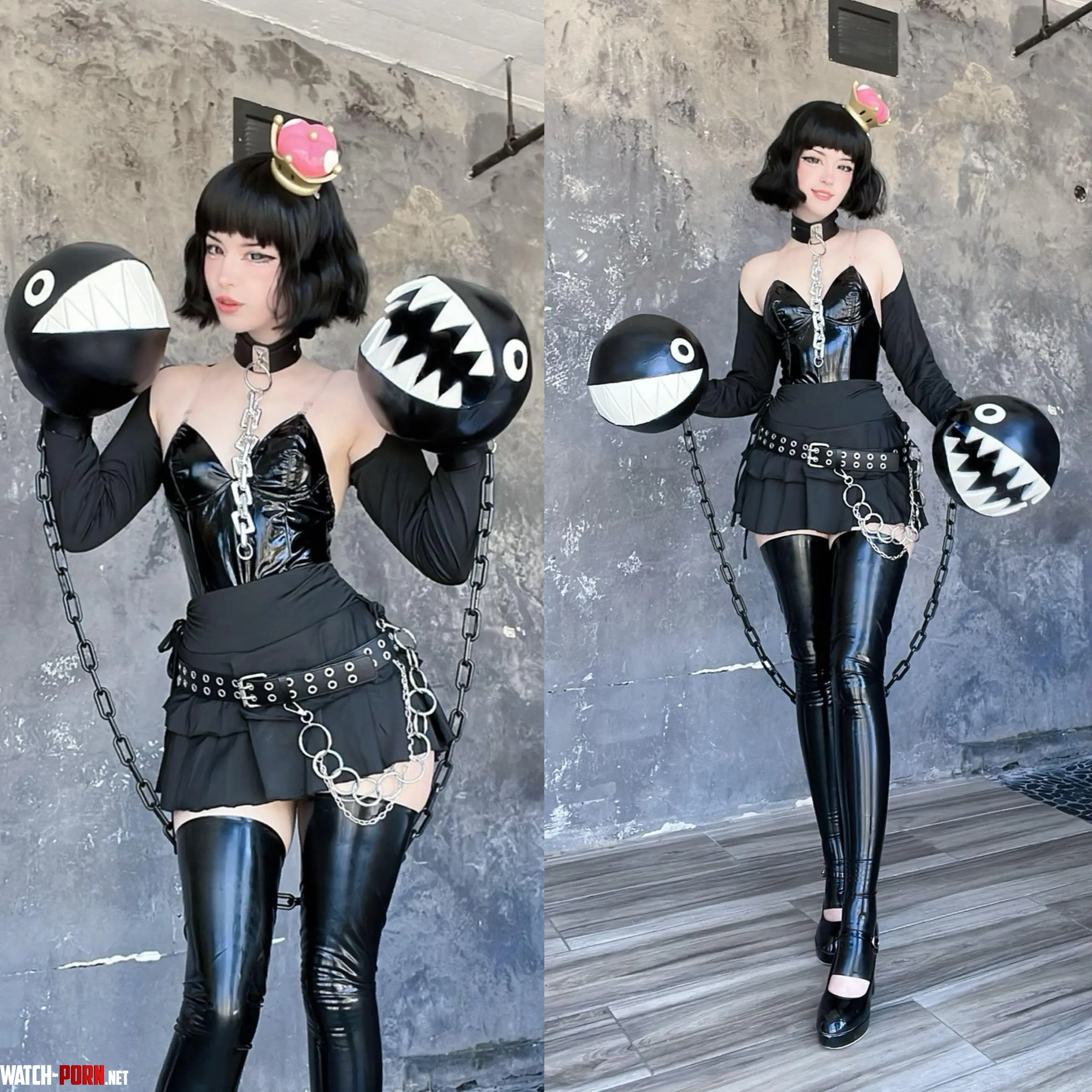 my chain chompette cosplay (oc) by nematomorphic