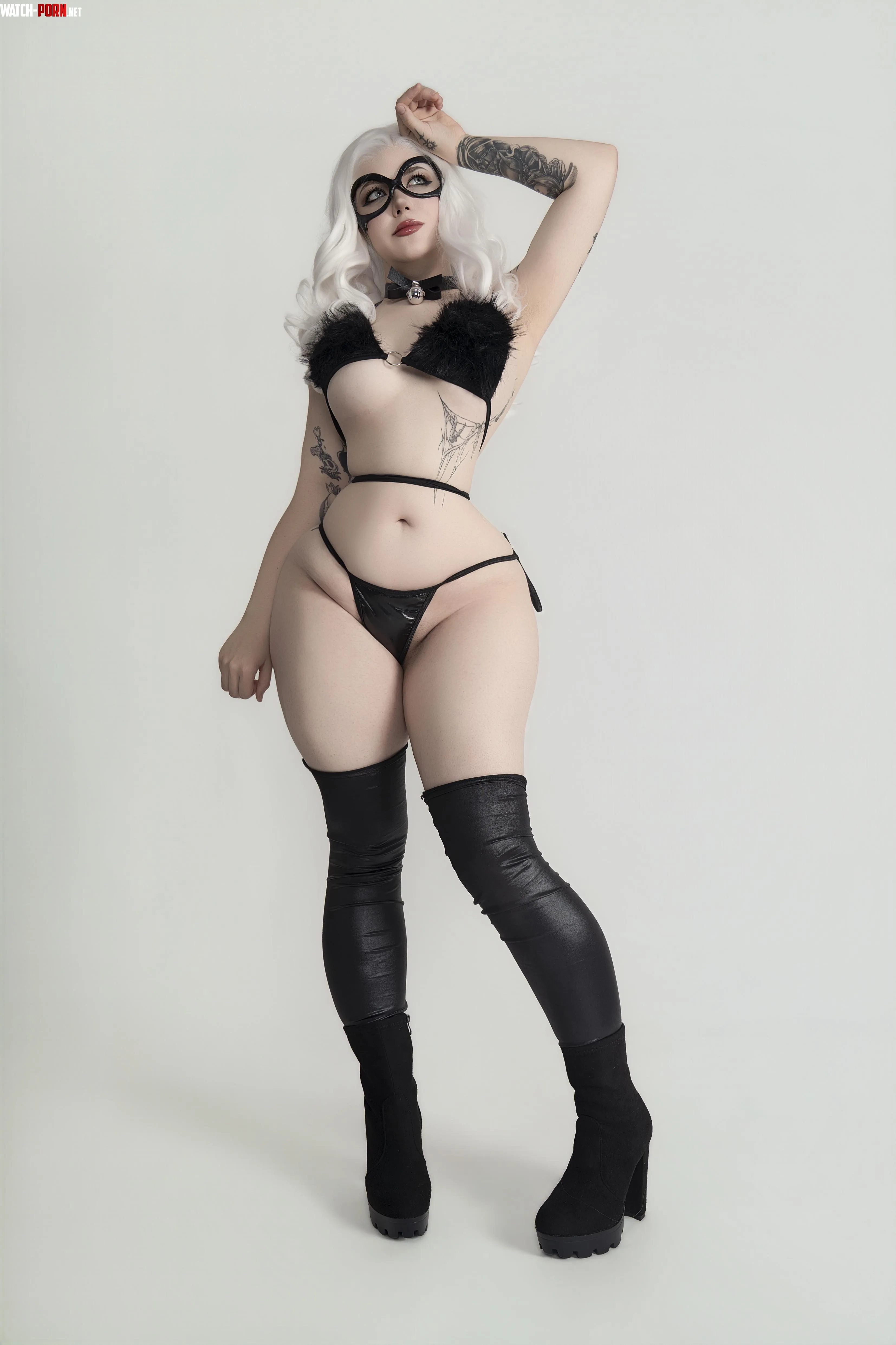 Black cat's here to steal your heart (Kuroitsne) by Kurokitsunexcos