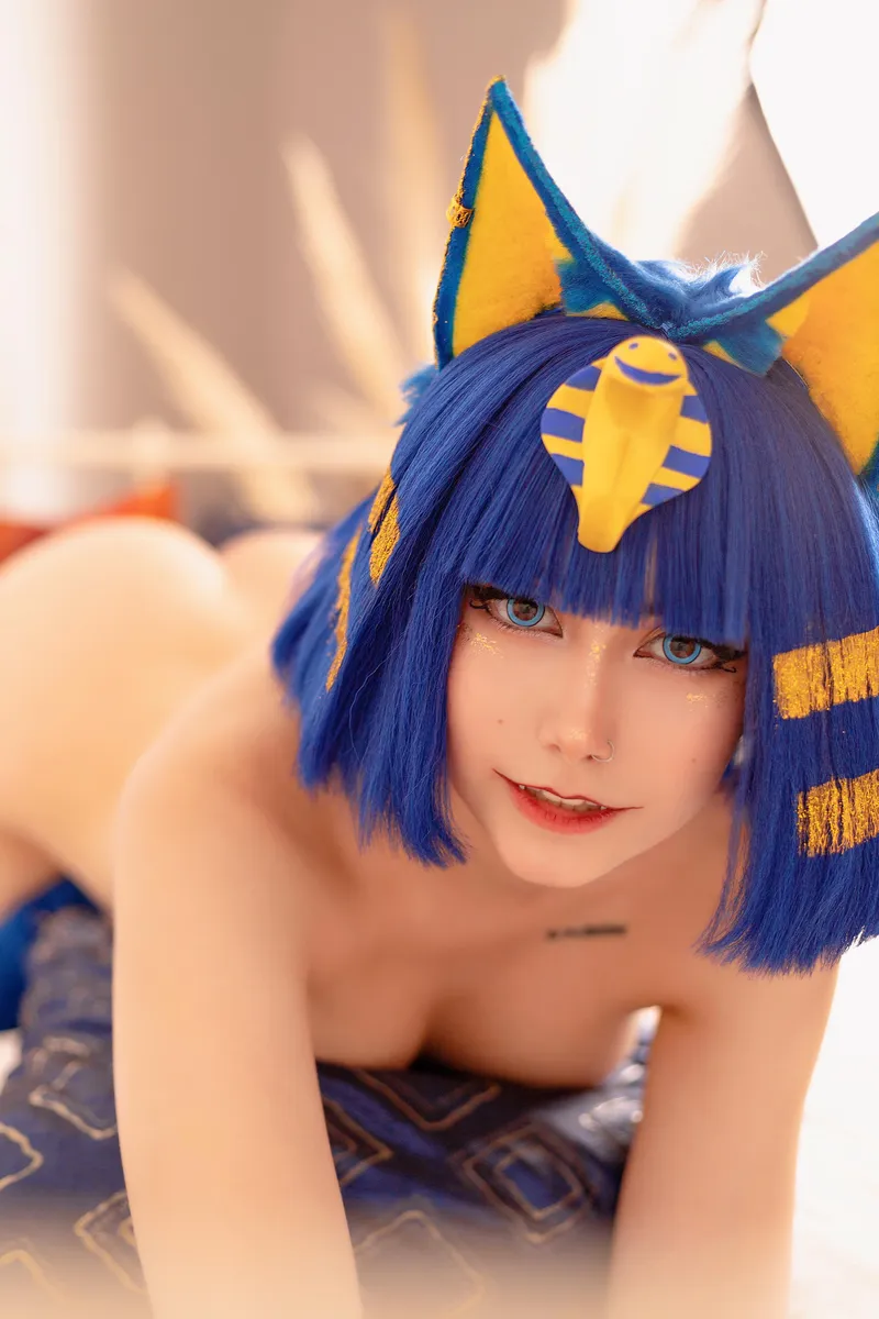 Thumbnail Me cosplaying Ankha cause it's fun (Aloeveraiskawaii) by aloeveraiiskawaii