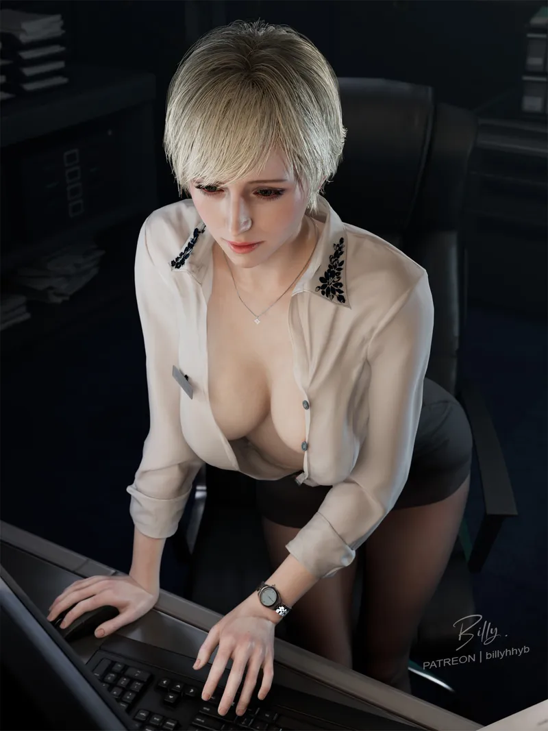 Thumbnail Explore Poke-Oji's Sultry Resident Evil Artwork