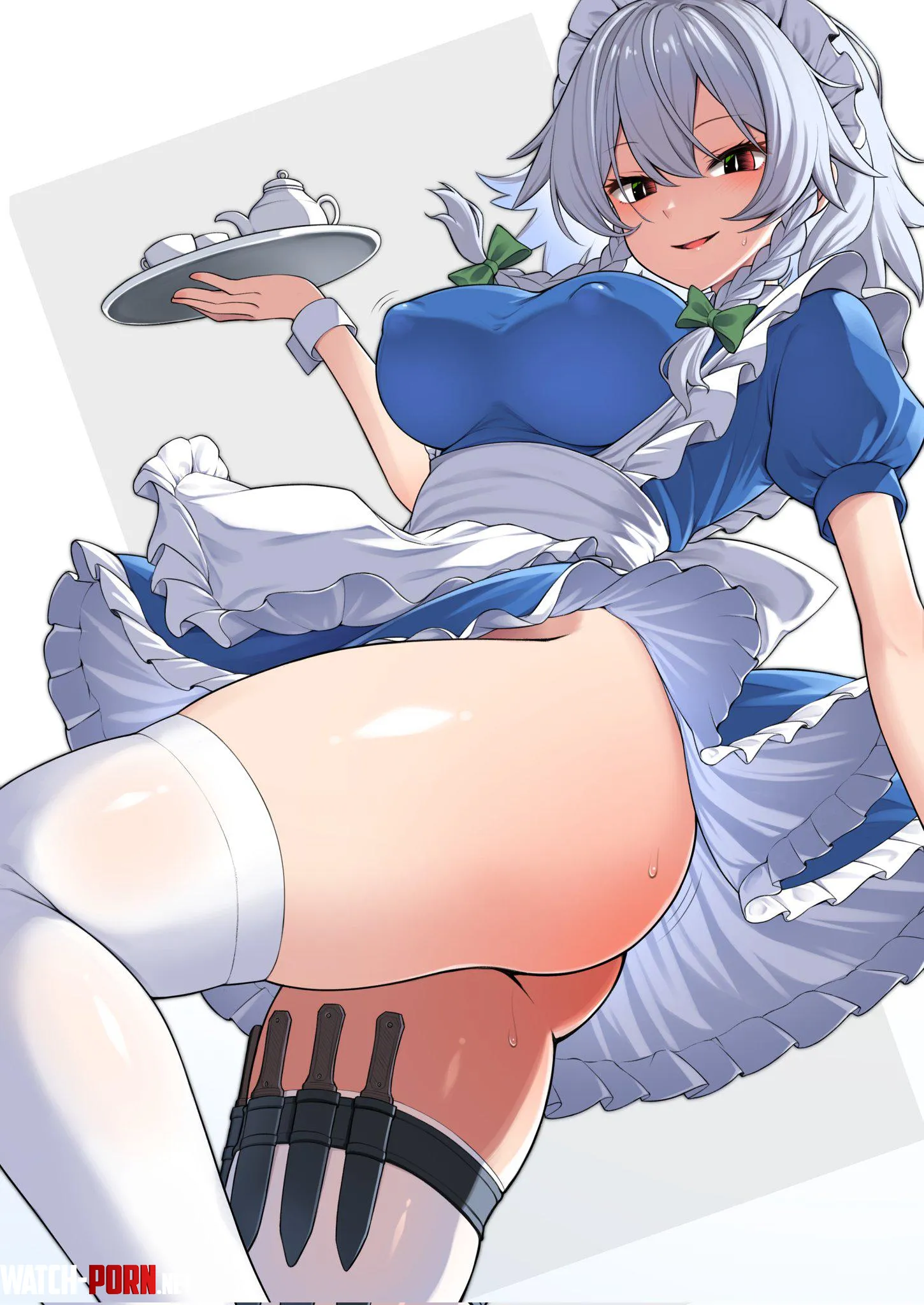 Sakuya Izayoi (@HarunoLeaf) [Tohou] by kimimaruls