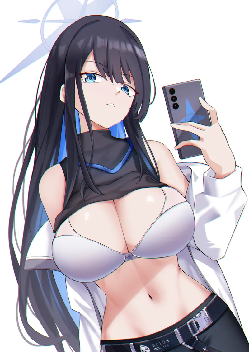 Thumbnail Joumae Saori Taking a Selfie [Blue Archive] by Adventurous_Row3305