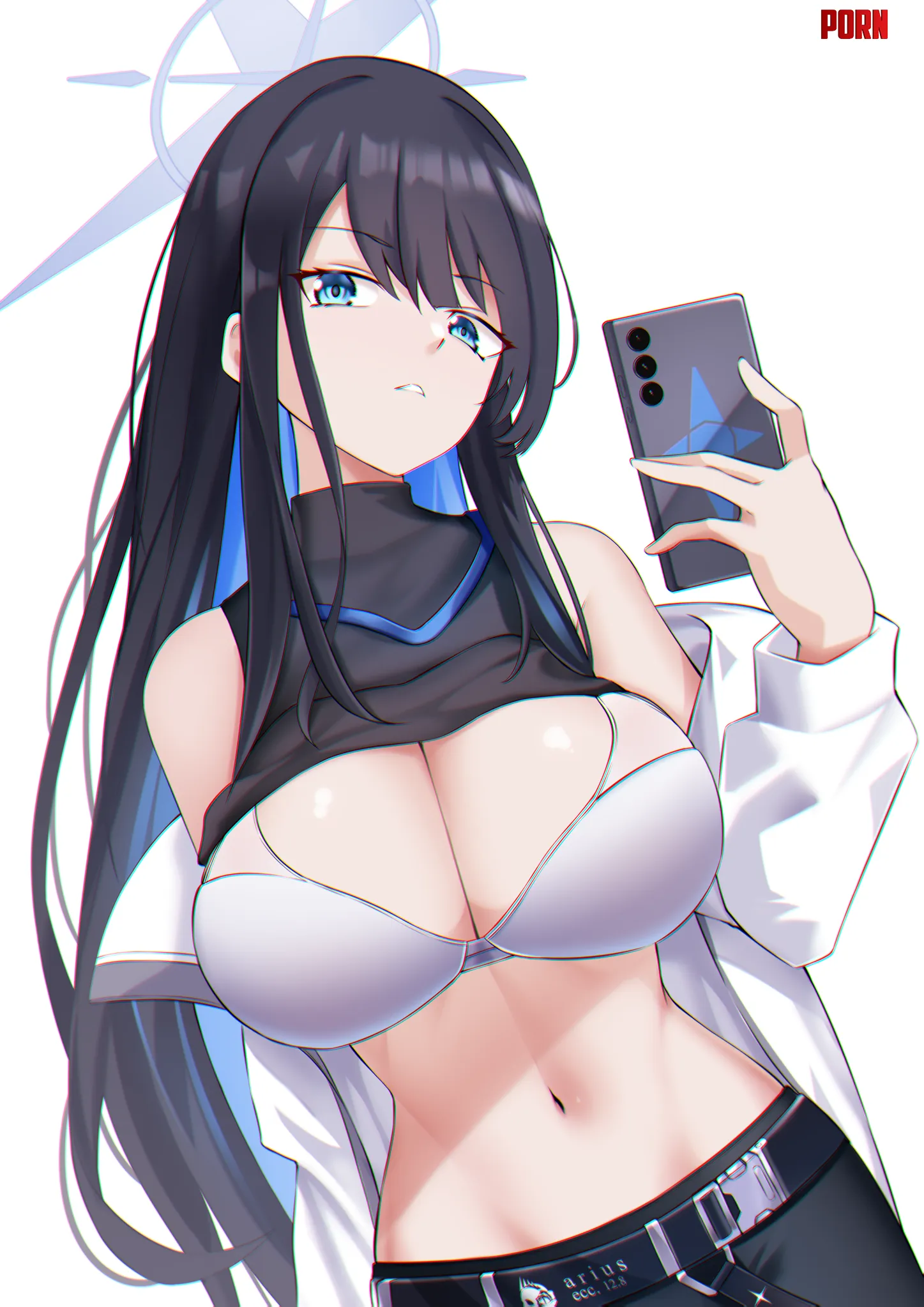 Joumae Saori taking a selfie (ESPADA_Gcon) [Blue Archive] by Adventurous_Row3305