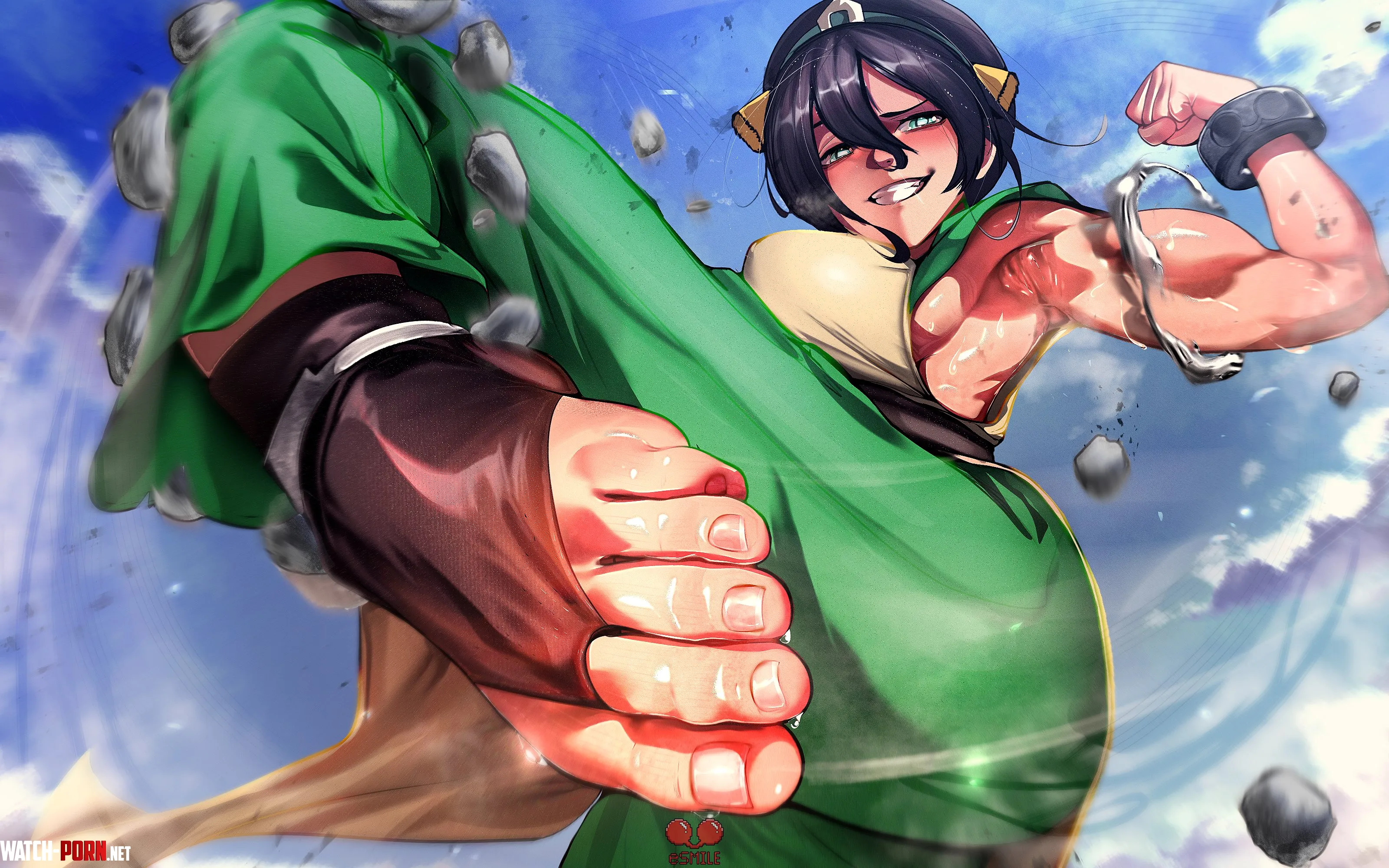 Toph (eSMILE) [Avatar: The Last Airbender] by Poke-Oji