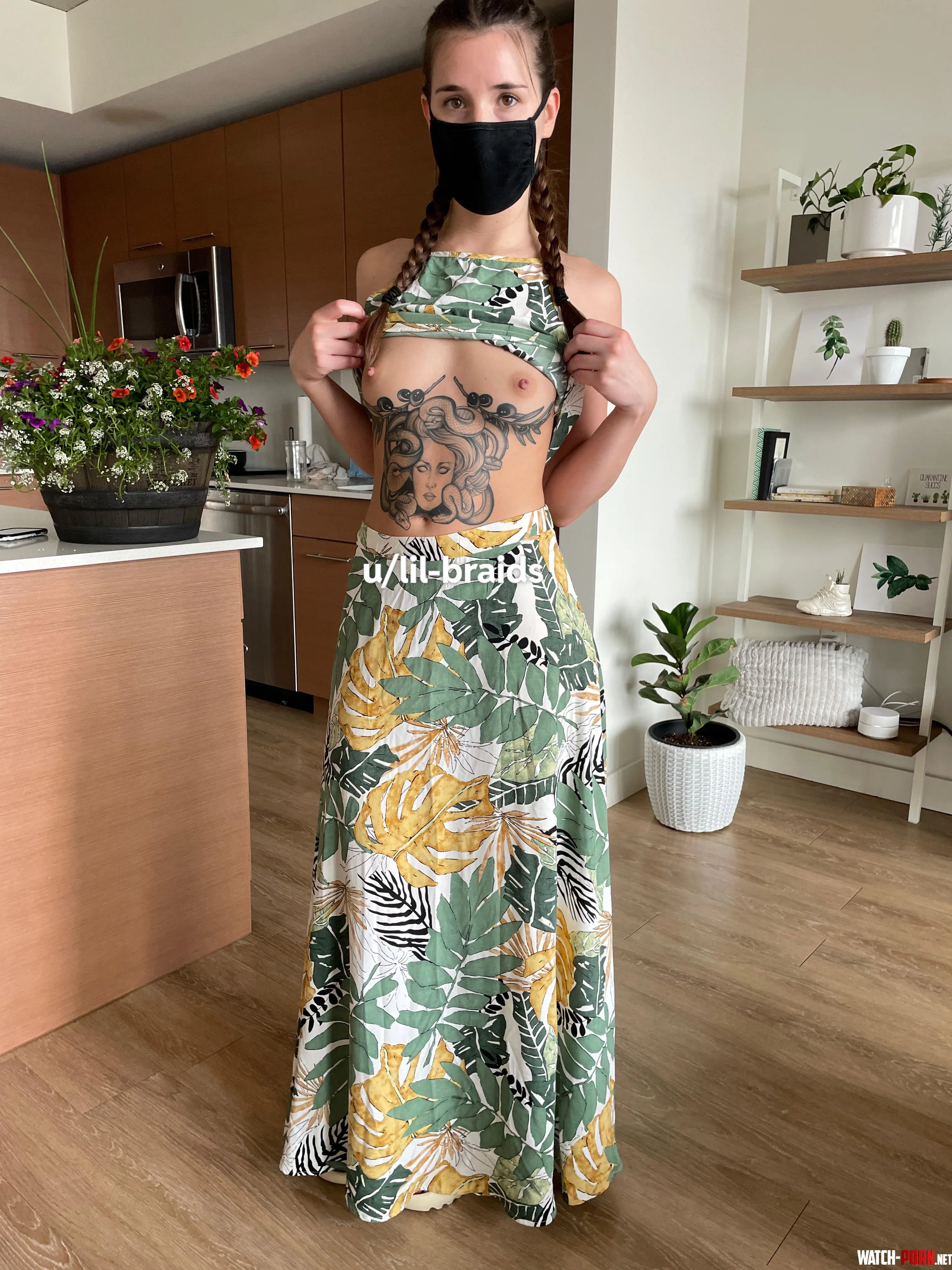 Just a titty flash by lil-braids