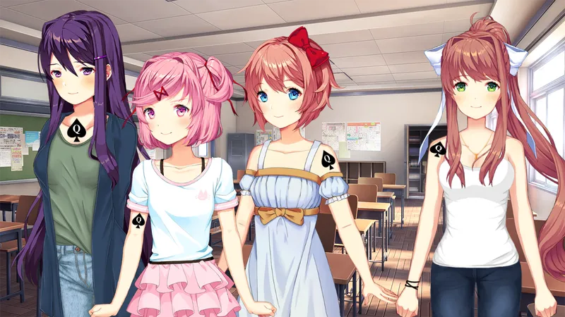 Thumbnail Literature Club's Transformation into the Blacked Club [OC] | BigGeneral7583