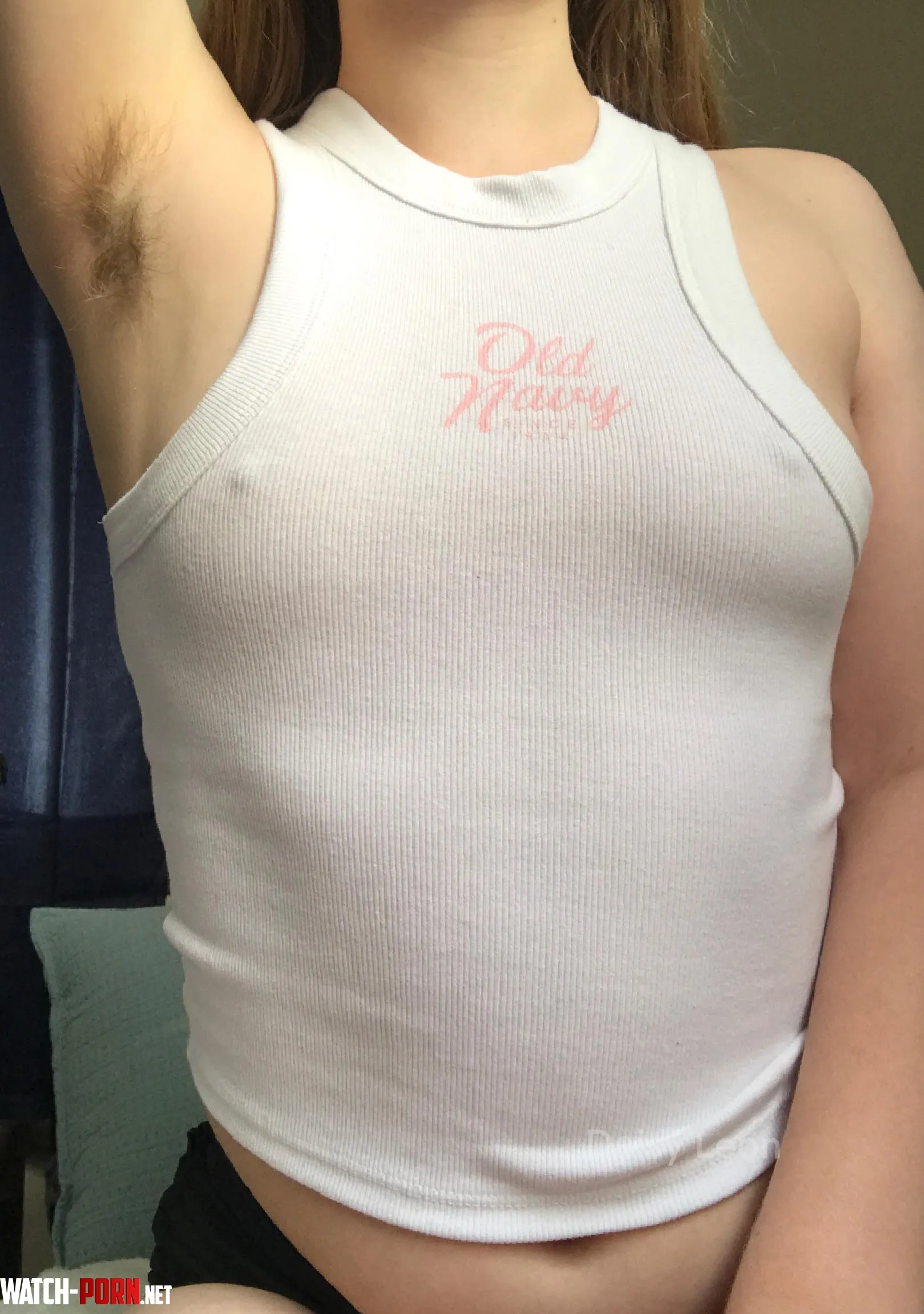 Brunette armpit hair by DaisyLeonXXX