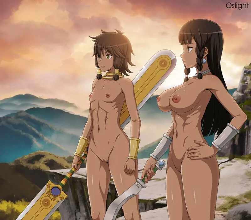 Thumbnail Amazon Duo [Danmachi] (Oslight) by Attacking_Diarrhea - Ecchi Content