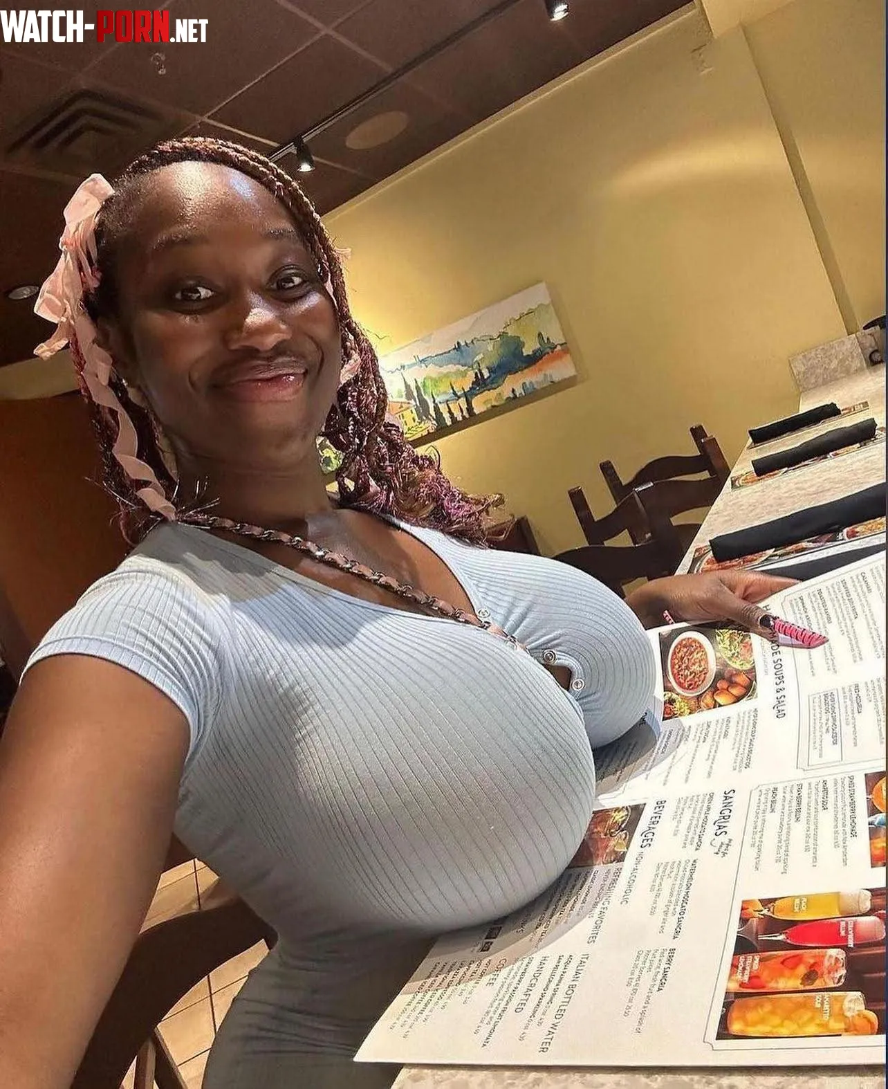 Who ordered the chocolate dessert? by iHeartBoobeez