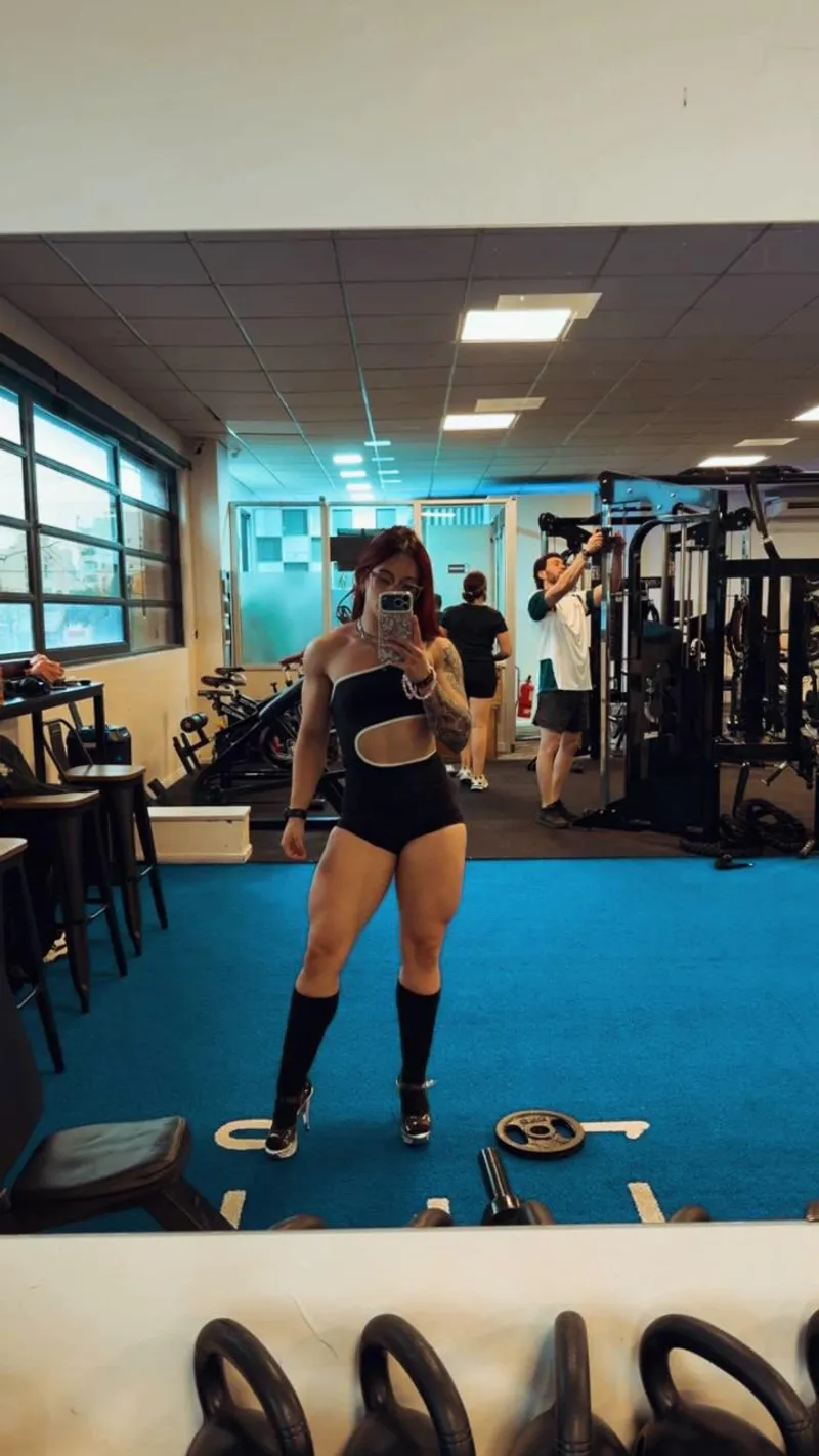 Thumbnail Heels at the Gym Experiment by drankgull on ThickFit