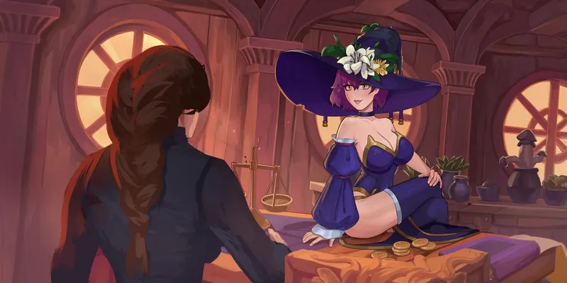 Thumbnail Crafting Witch's Potion for Special Moments in netorare | marlisstudio